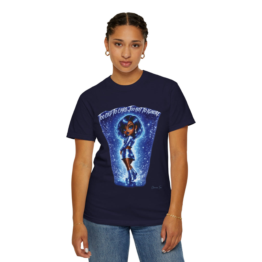 “Blair Frostine” Unisex Garment-Dyed T-shirt
