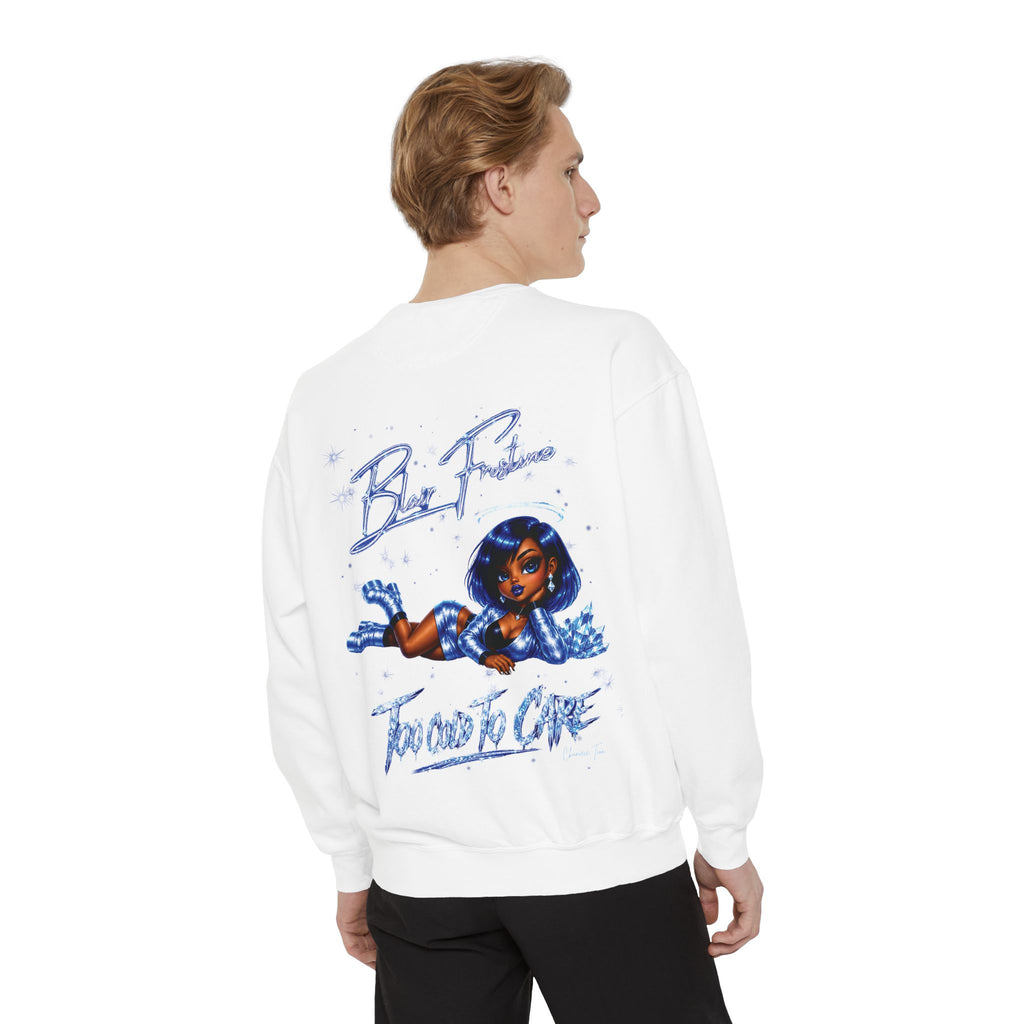“Blair Frostine” Unisex Garment-Dyed Sweatshirt