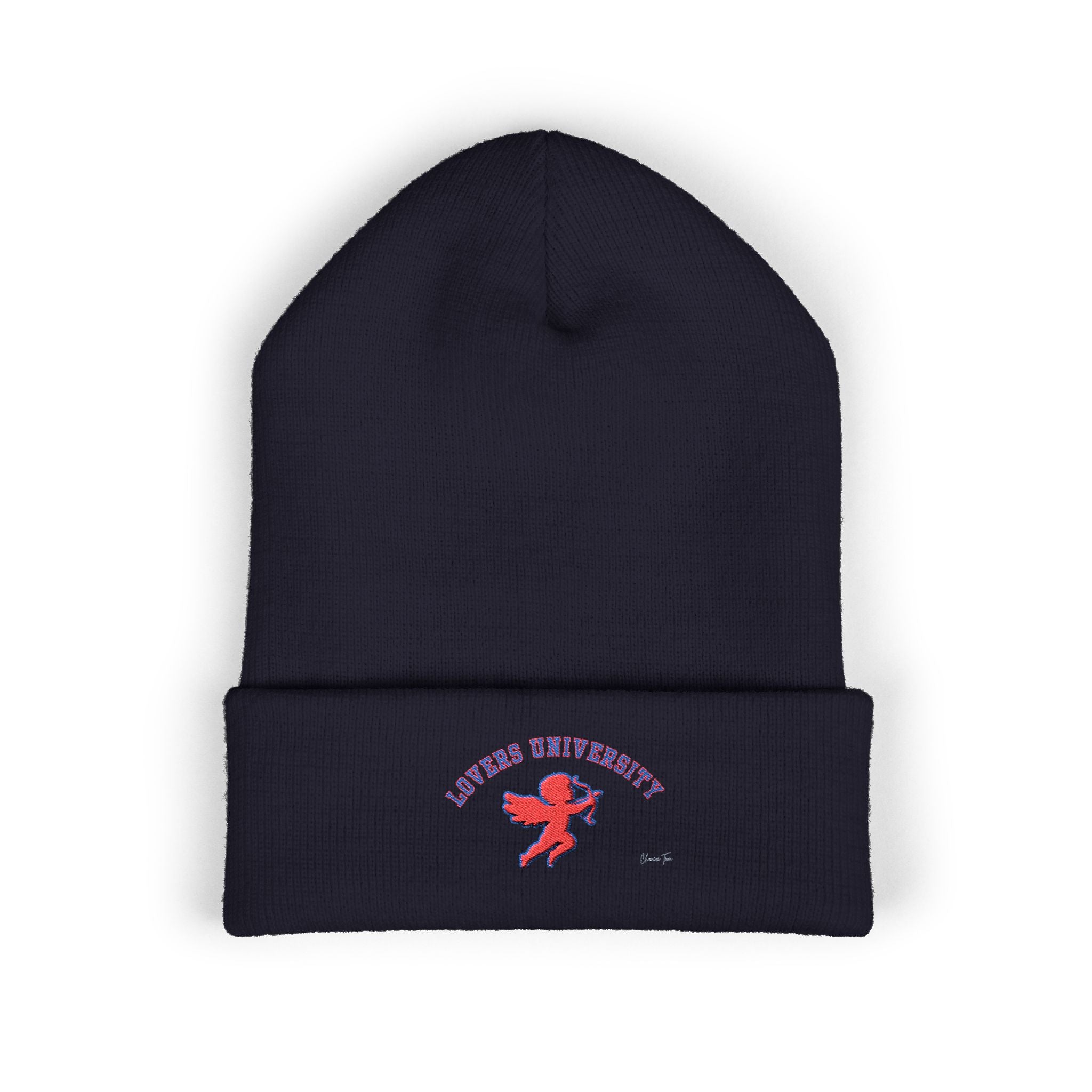 “Lovers University” Classic Cuffed Beanie (Embroidery)