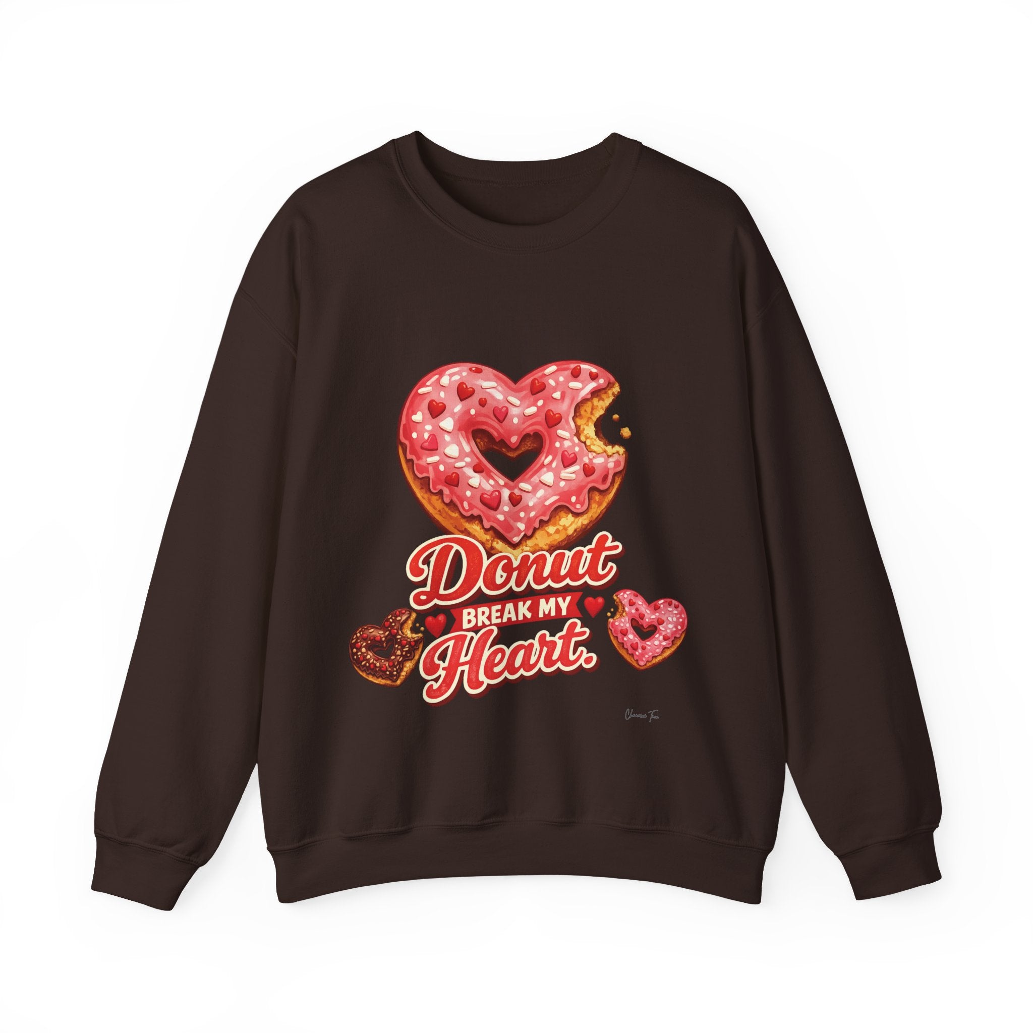 “Donut Break My Heart” Unisex Heavy Blend™ Crewneck Sweatshirt