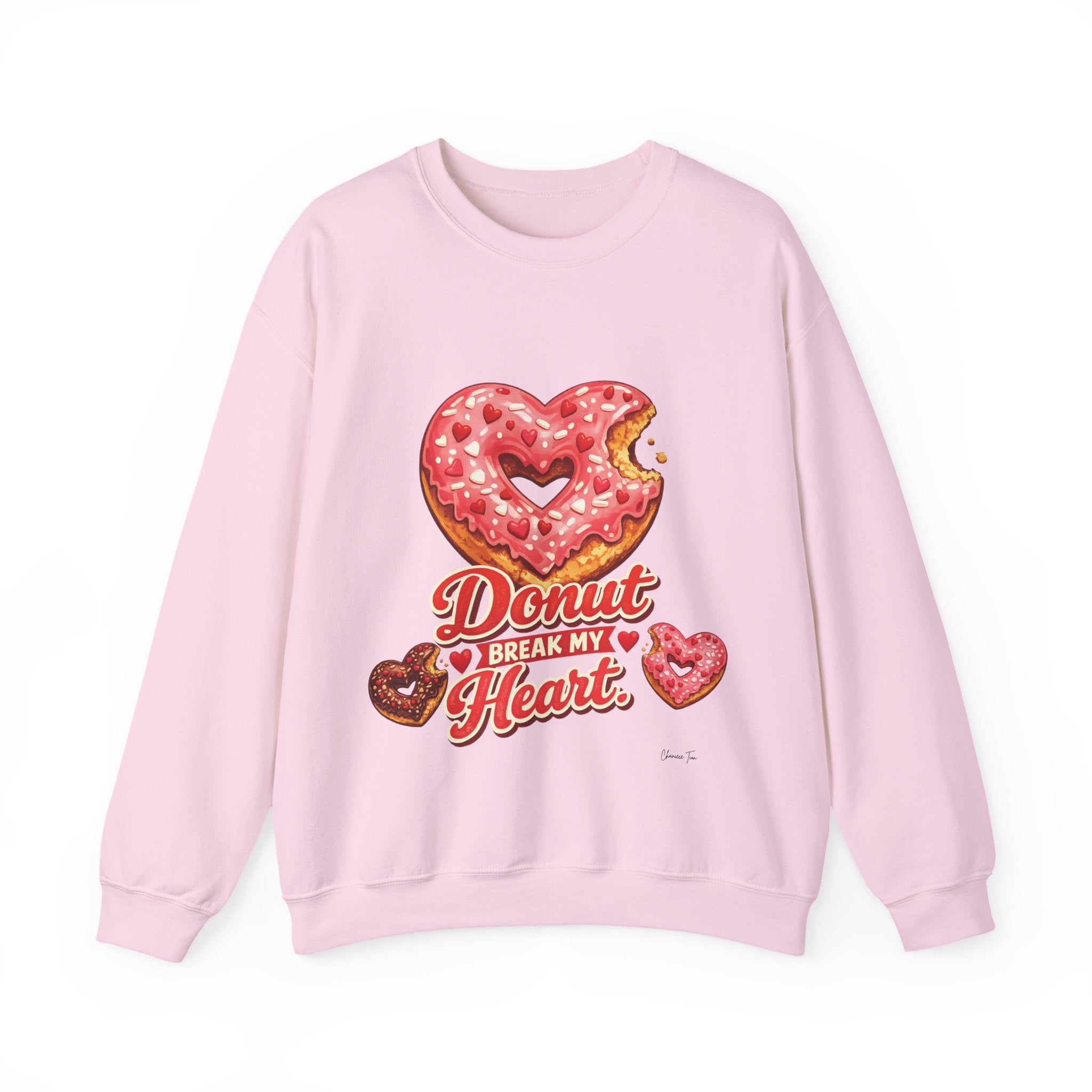 “Donut Break My Heart” Unisex Heavy Blend™ Crewneck Sweatshirt