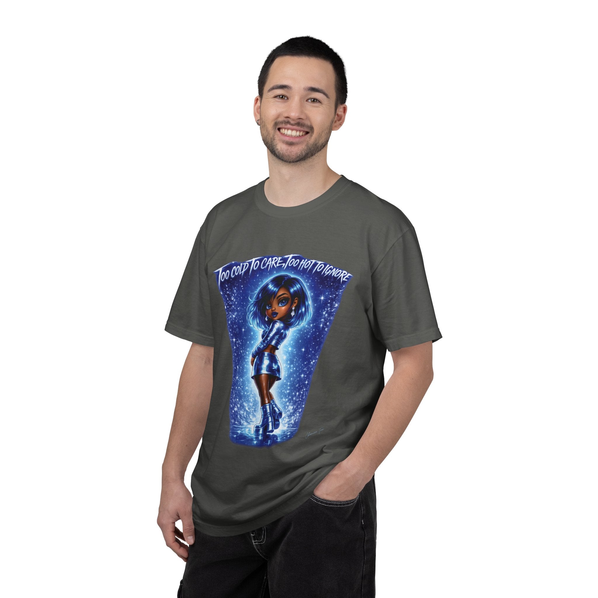“Blair Frostine” Unisex Garment-Dyed T-shirt