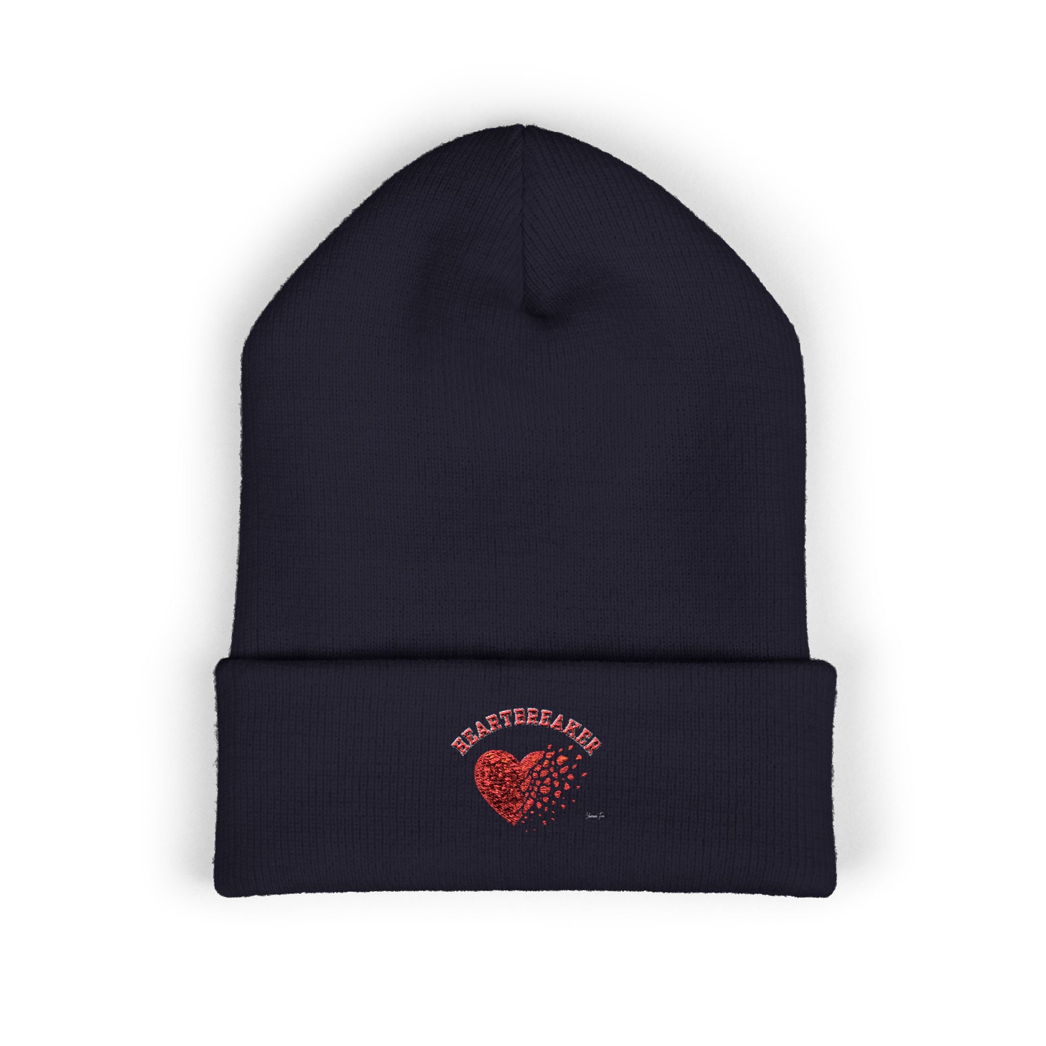 “Heartbreaker” Classic Cuffed Beanie (Embroidery)