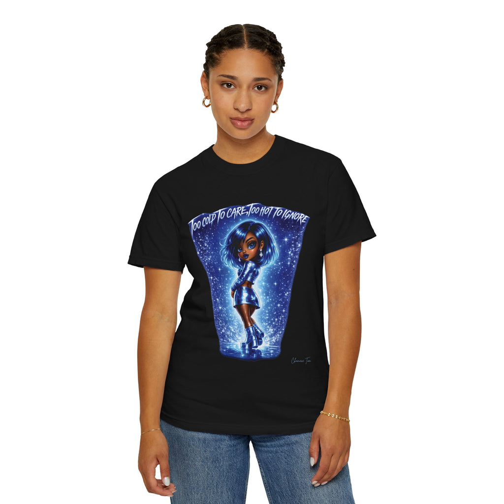“Blair Frostine” Unisex Garment-Dyed T-shirt