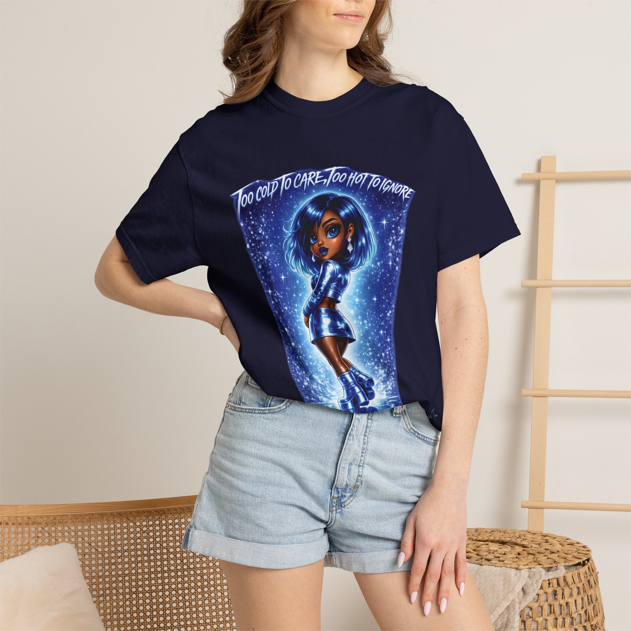 “Blair Frostine” Unisex Garment-Dyed T-shirt