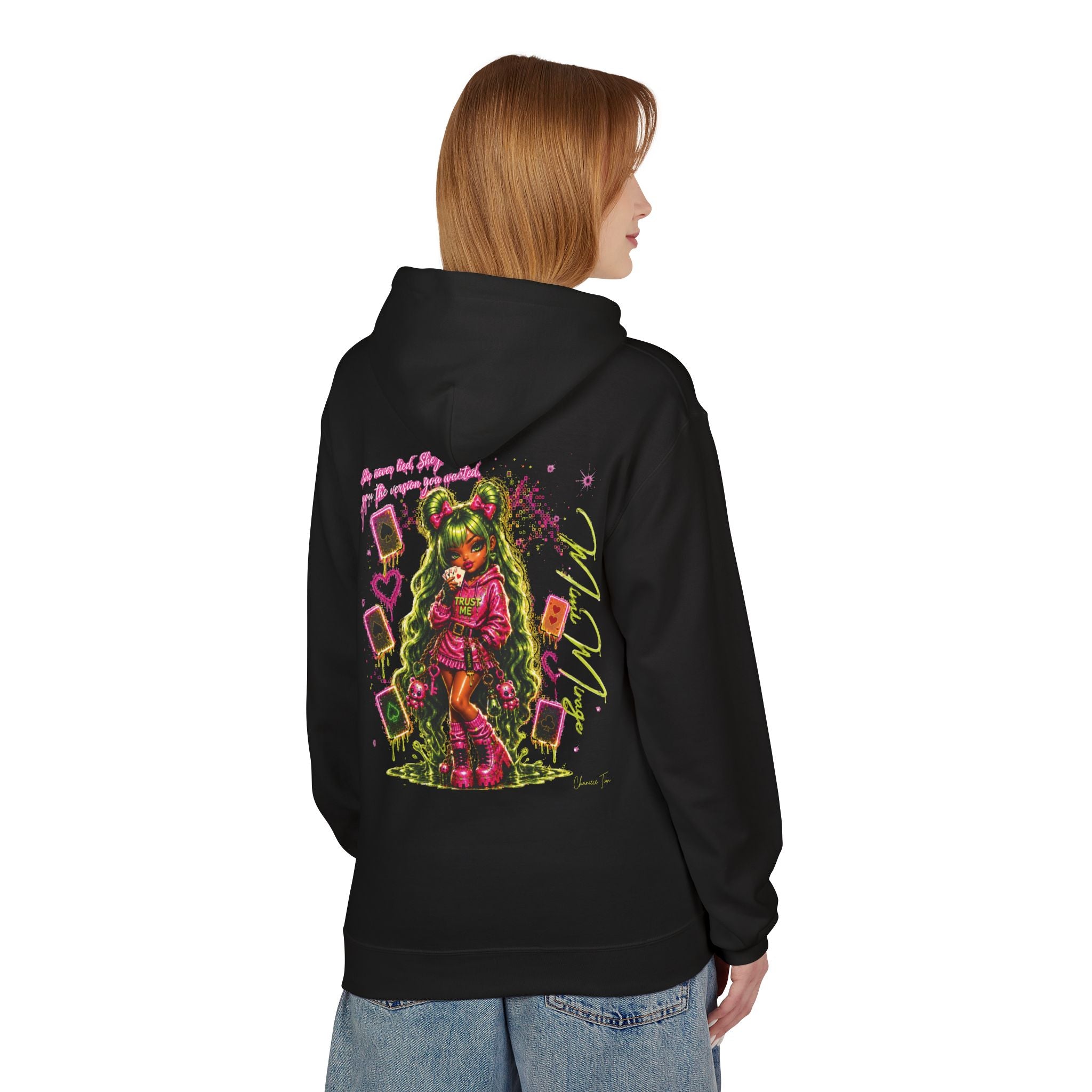 “Mimi Mirage” Unisex Midweight Softstyle Fleece Hoodie