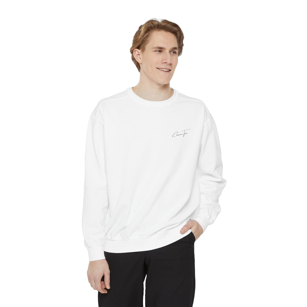 “Blair Frostine” Unisex Garment-Dyed Sweatshirt