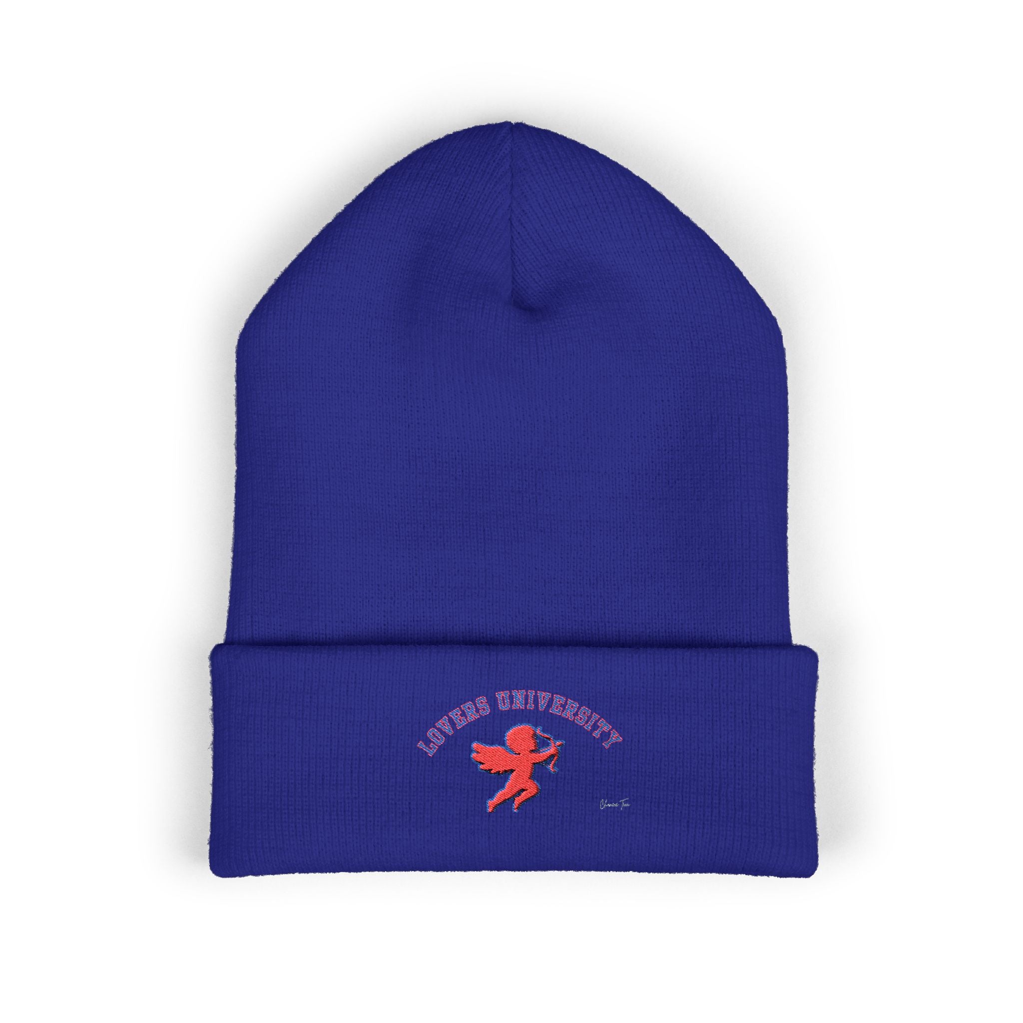 “Lovers University” Classic Cuffed Beanie (Embroidery)