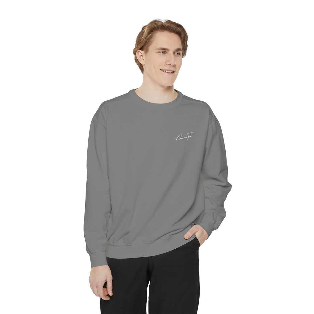 “Blair Frostine” Unisex Garment-Dyed Sweatshirt