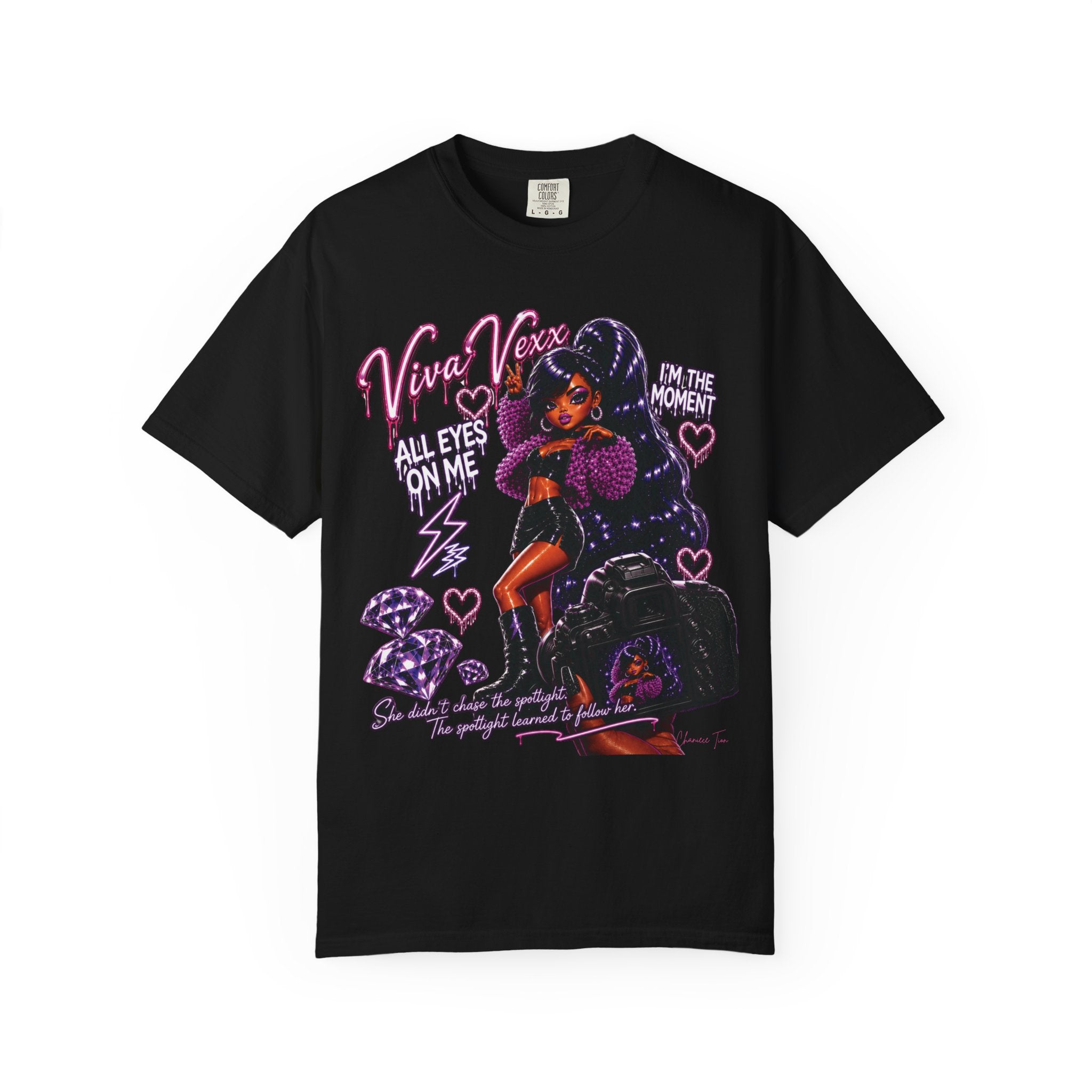 “Viva Vexx” Unisex Garment-Dyed T-shirt