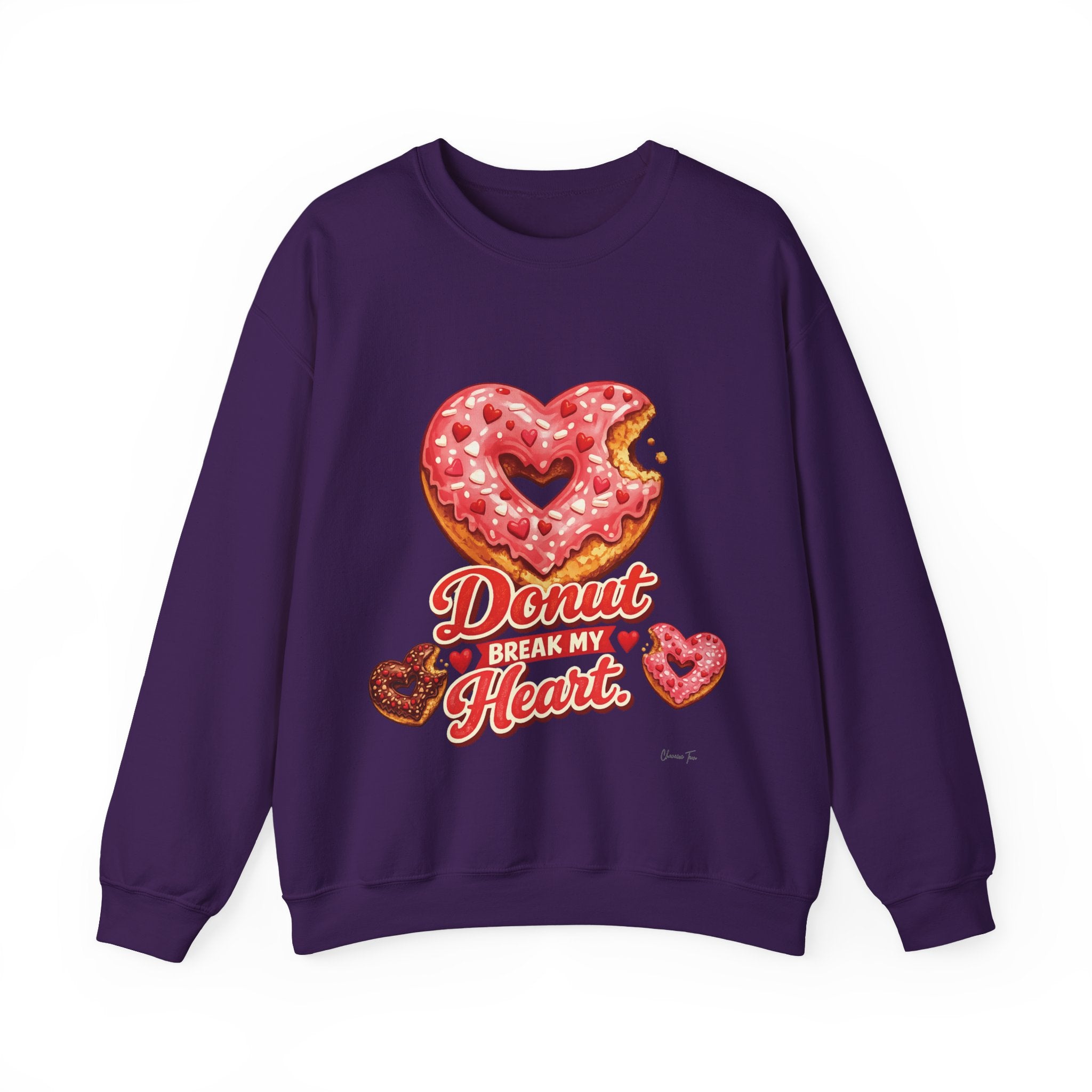 “Donut Break My Heart” Unisex Heavy Blend™ Crewneck Sweatshirt