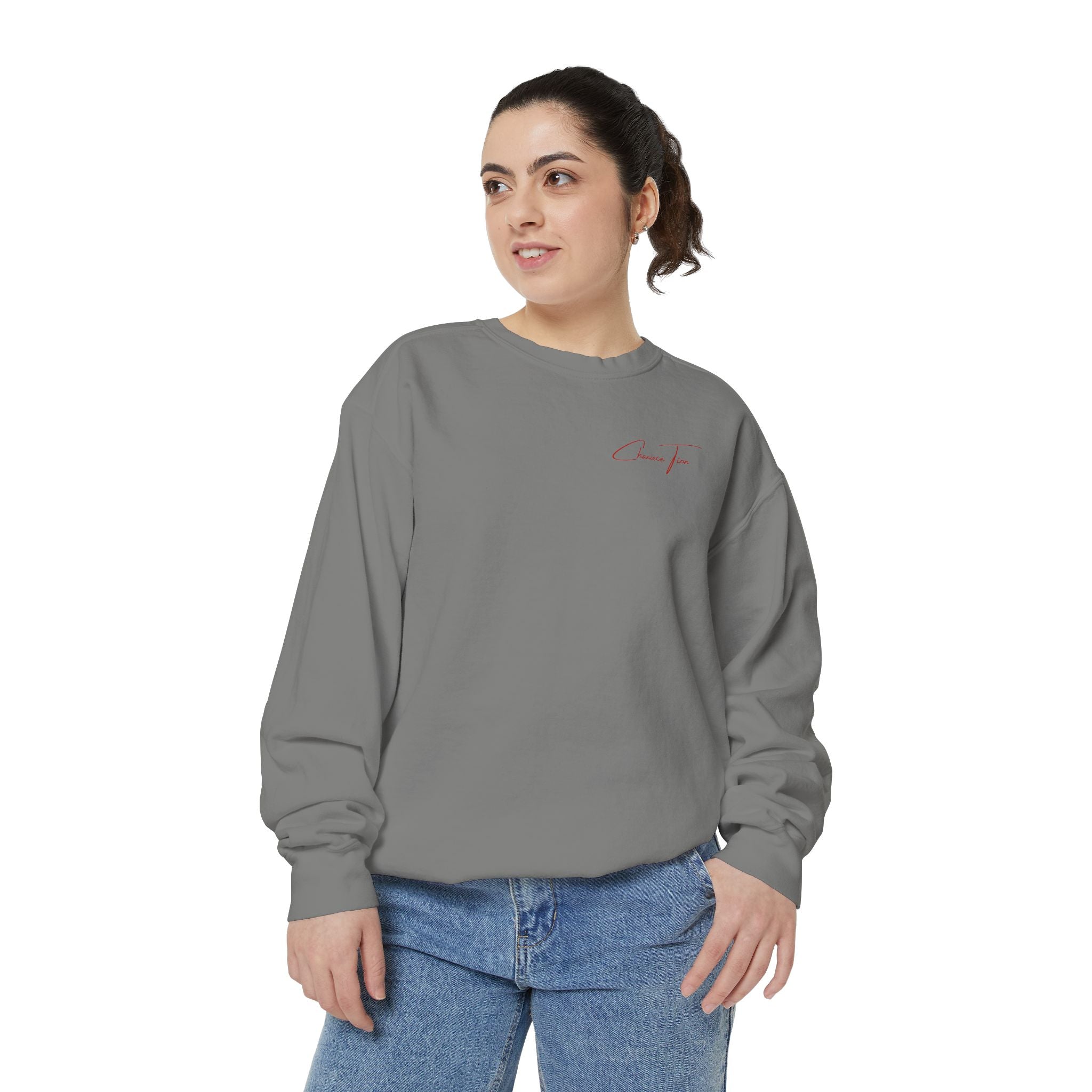 “Nerds Kick Hard!” Unisex Garment-Dyed Sweatshirt