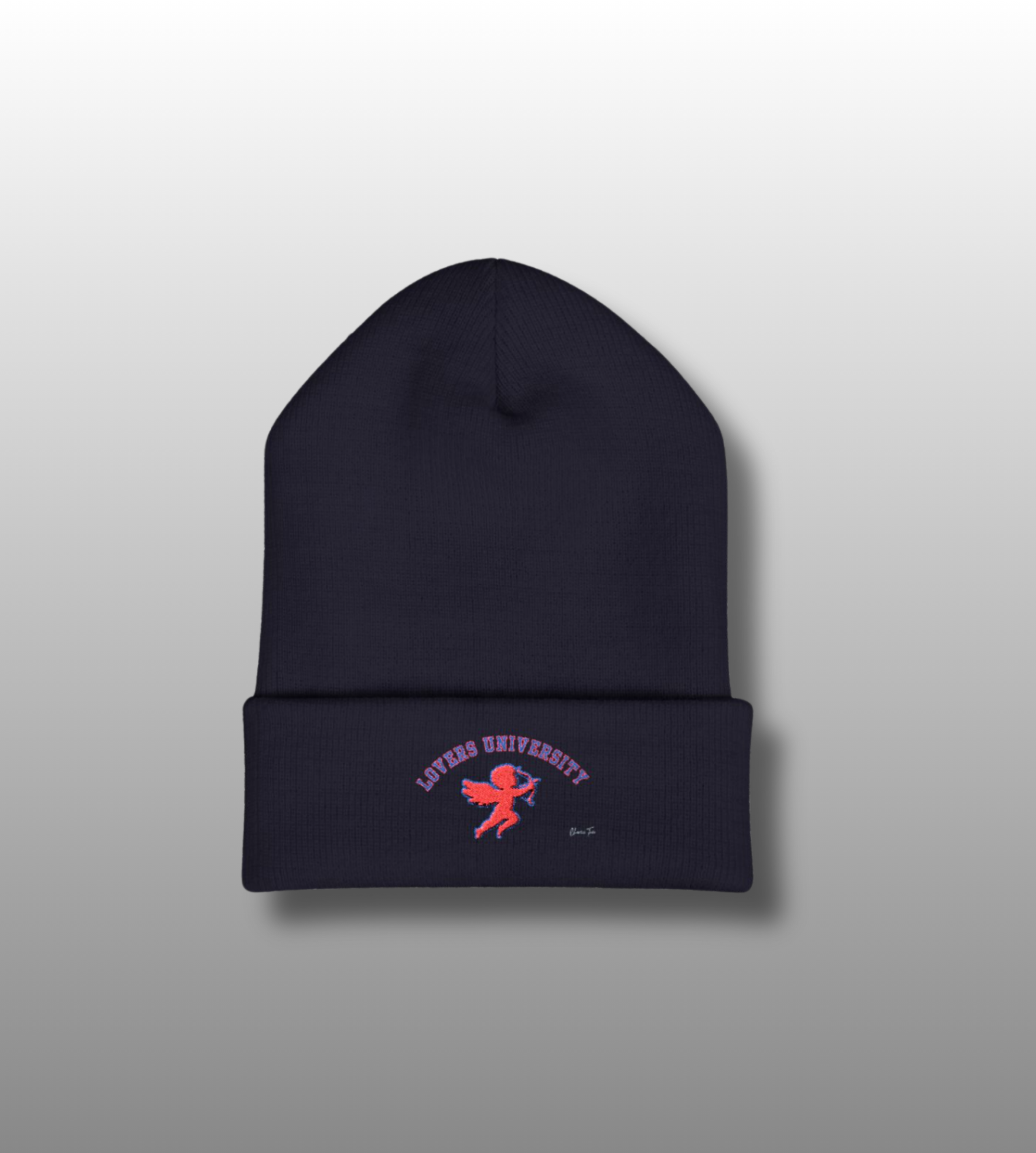 “Lovers University” Classic Cuffed Beanie (Embroidery)