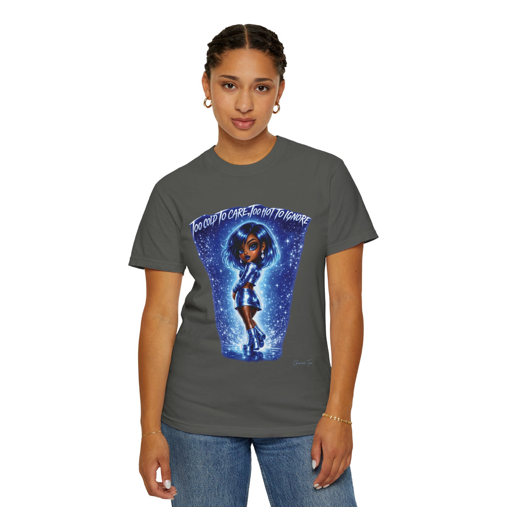 “Blair Frostine” Unisex Garment-Dyed T-shirt