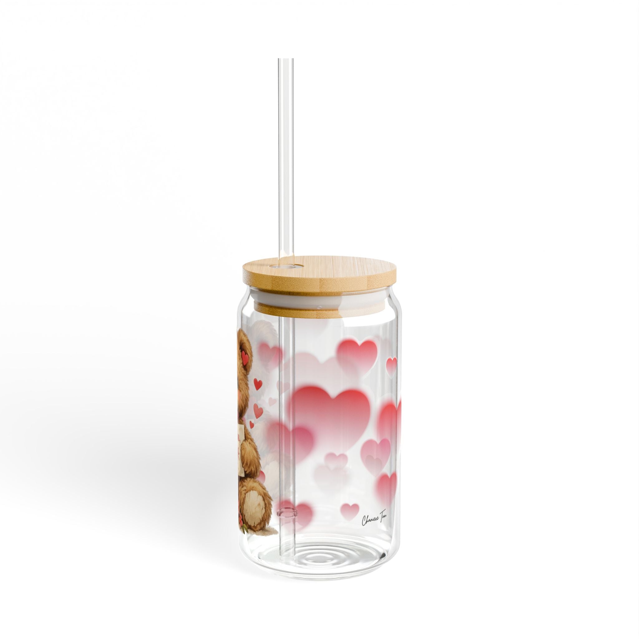 “Be Mine, Always” Sipper Glass, 16oz