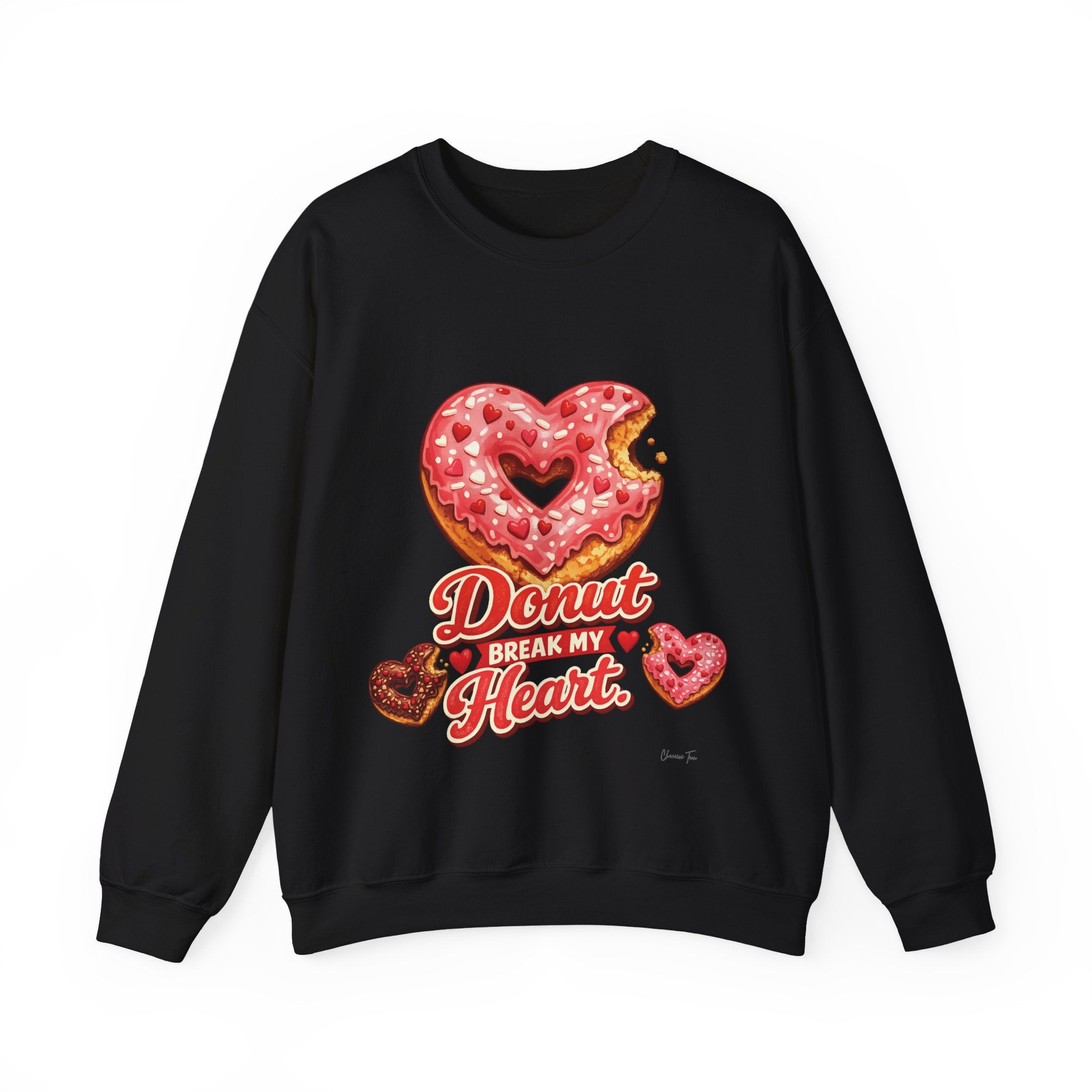 “Donut Break My Heart” Unisex Heavy Blend™ Crewneck Sweatshirt
