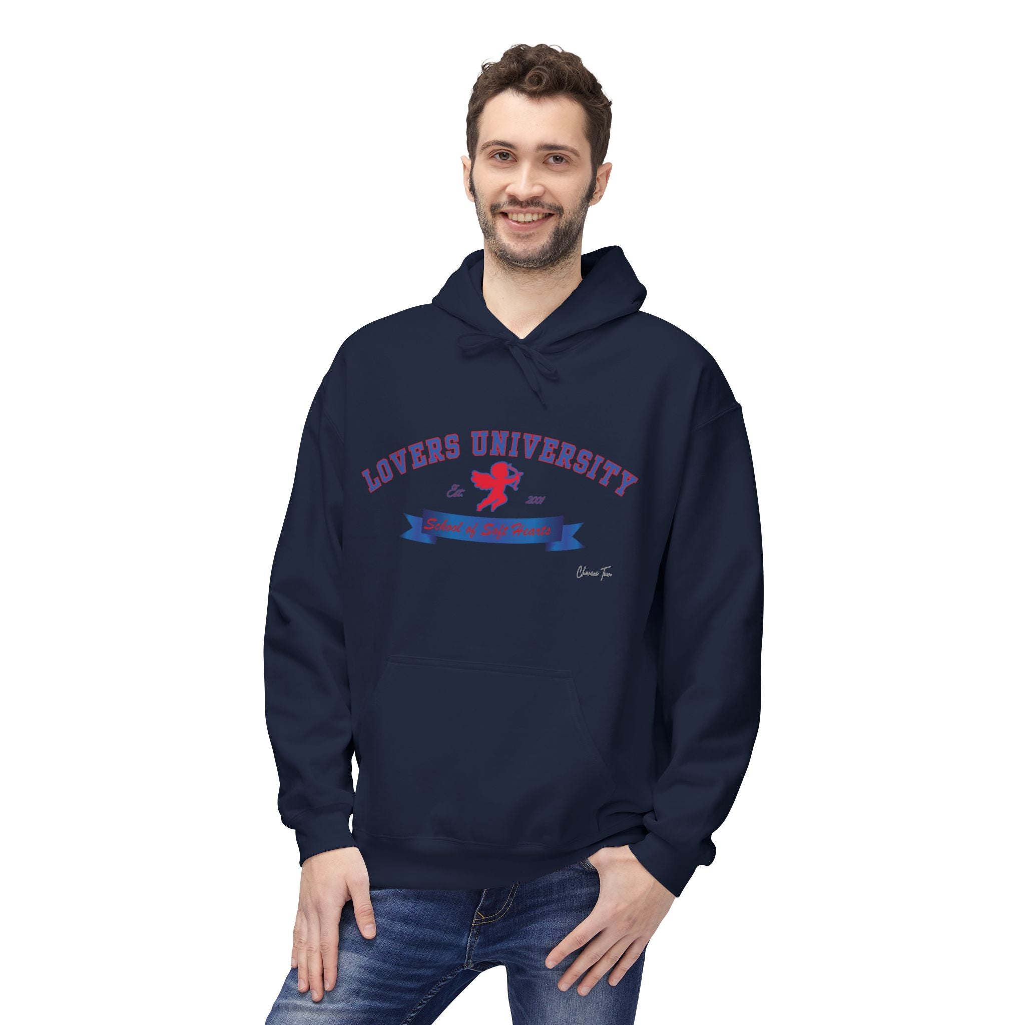 “Lovers University” Unisex Midweight Softstyle Fleece Hoodie