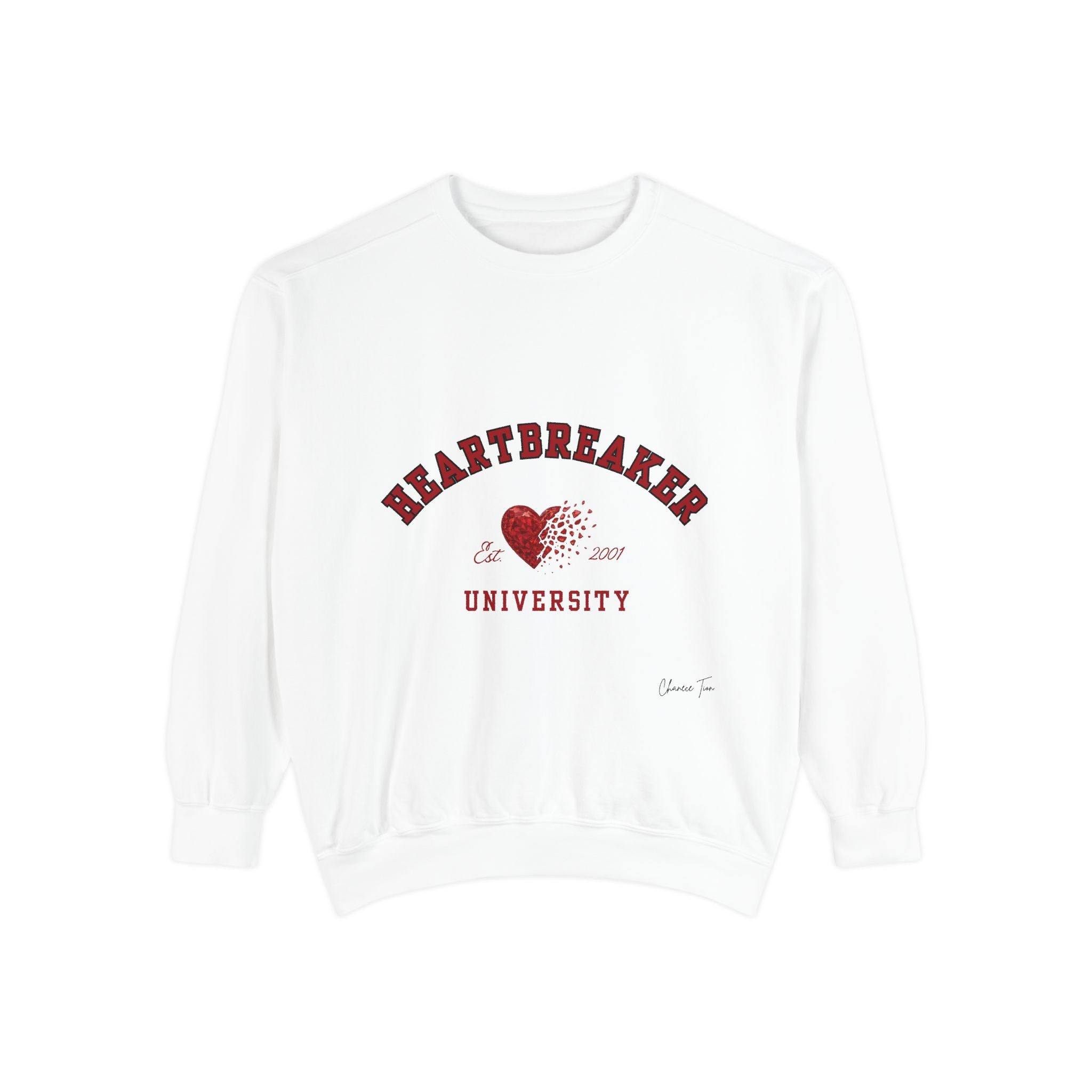 “Heartbreaker University” Unisex Garment-Dyed Sweatshirt