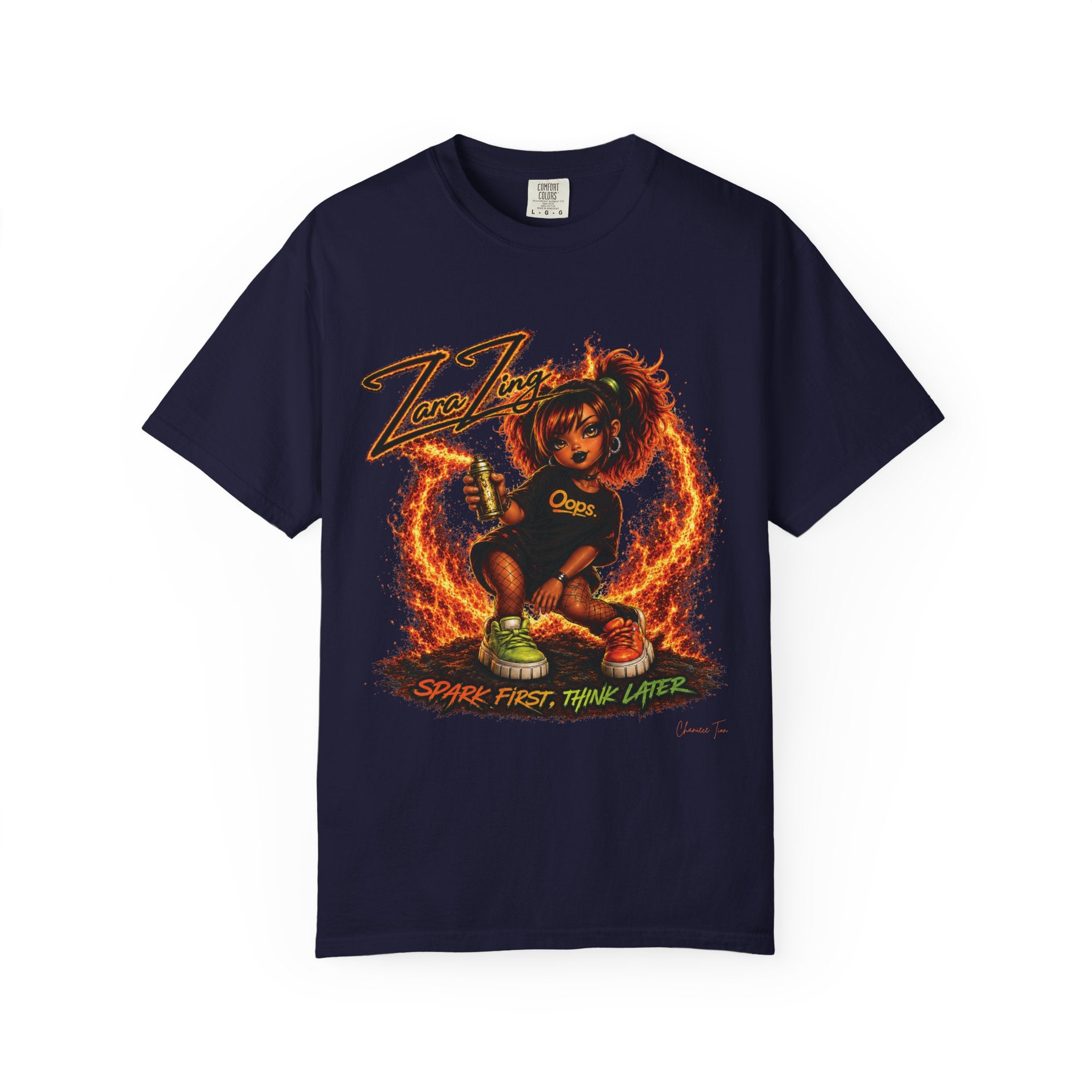 “Zara Zing” Unisex Garment-Dyed T-shirt