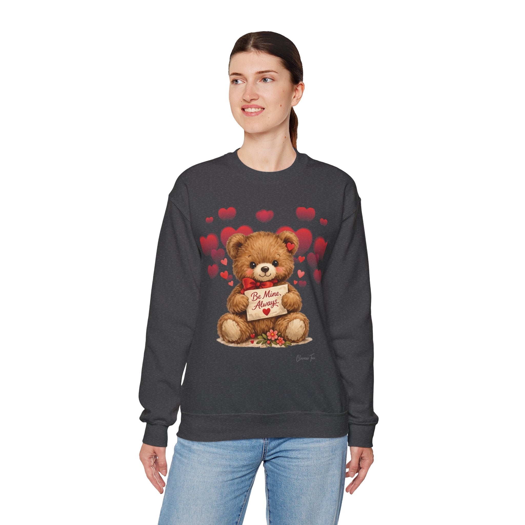 “Be Mine, Always” Unisex Heavy Blend™ Crewneck Sweatshirt