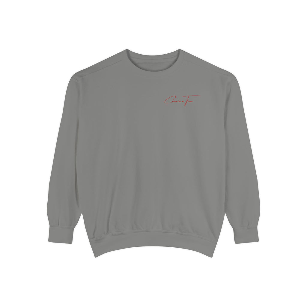 “Nerds Kick Hard!” Unisex Garment-Dyed Sweatshirt
