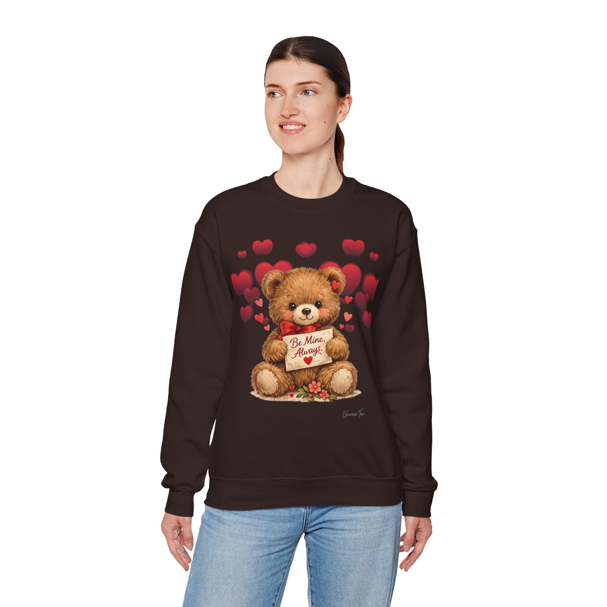 “Be Mine, Always” Unisex Heavy Blend™ Crewneck Sweatshirt