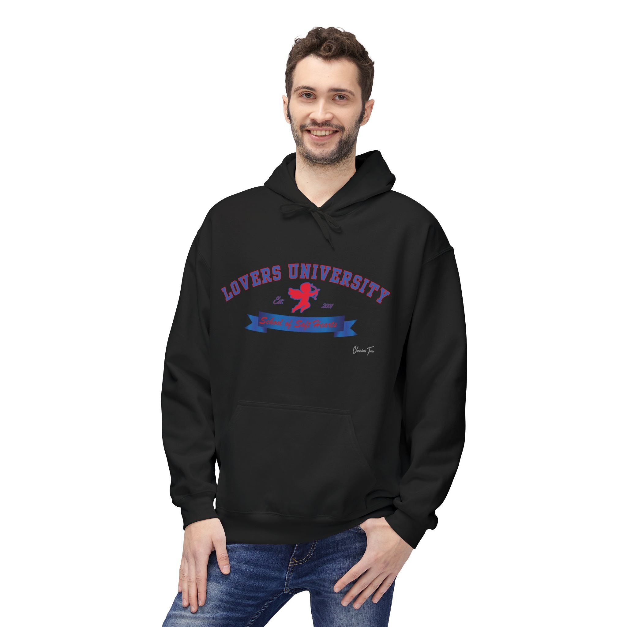 “Lovers University” Unisex Midweight Softstyle Fleece Hoodie