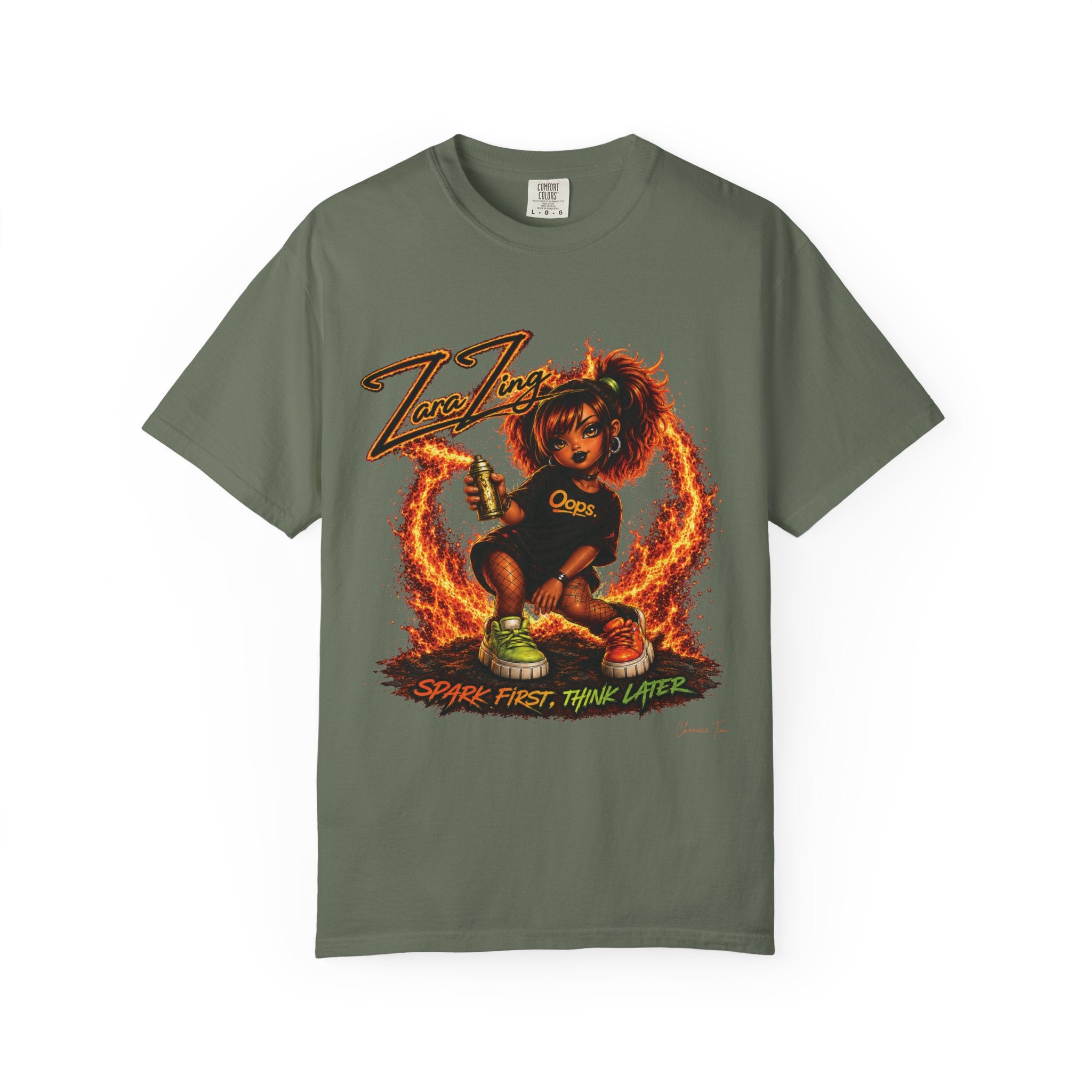 “Zara Zing” Unisex Garment-Dyed T-shirt