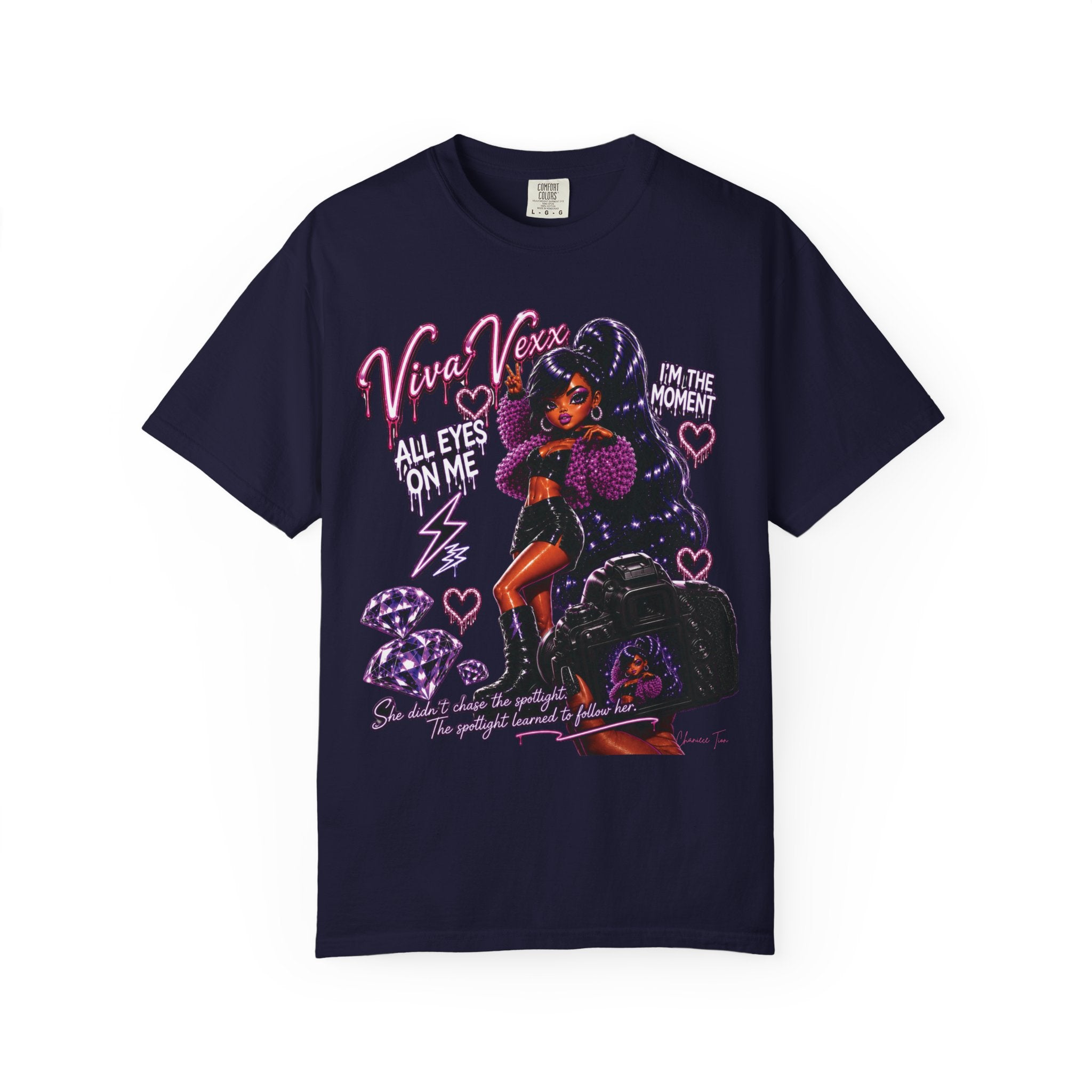 “Viva Vexx” Unisex Garment-Dyed T-shirt