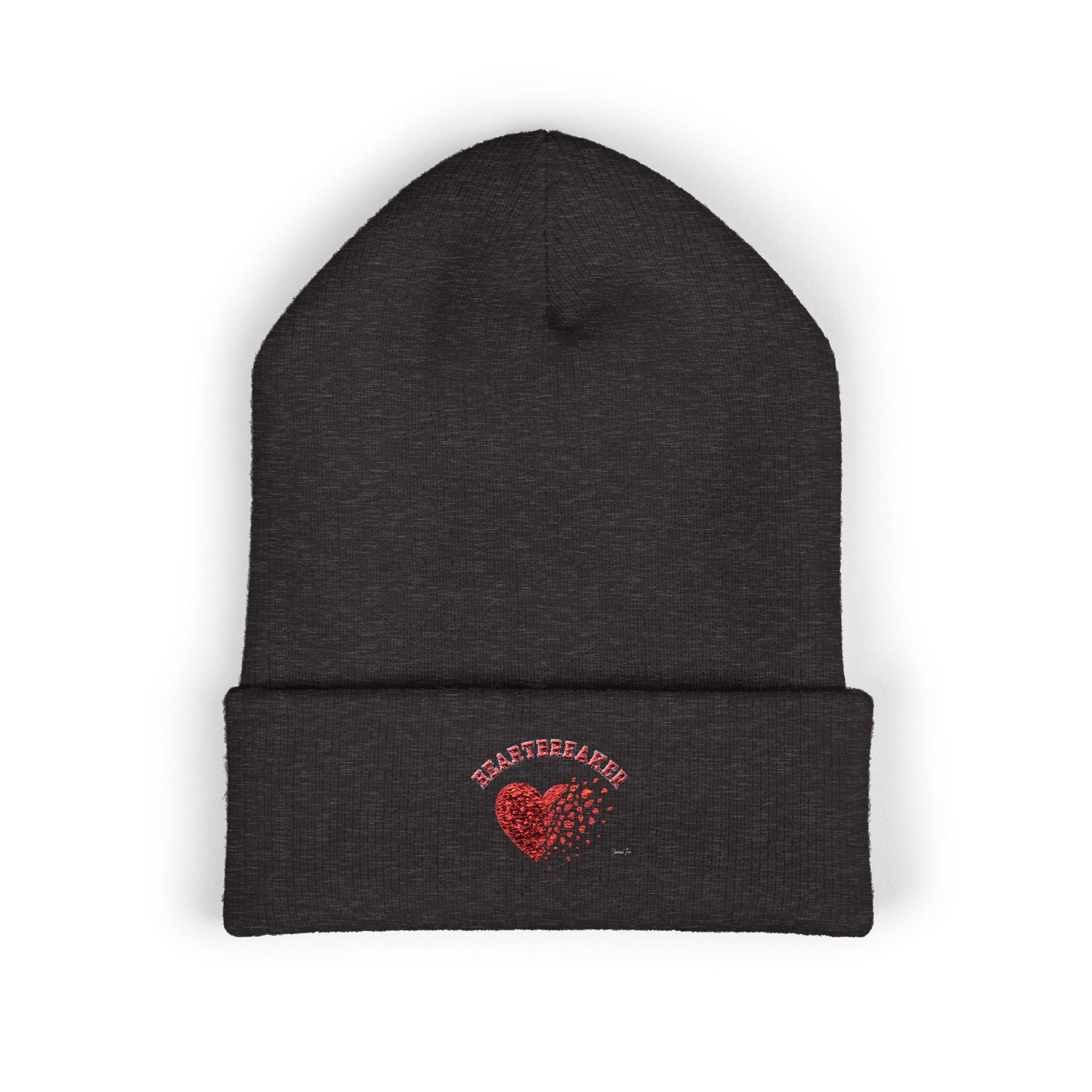 “Heartbreaker” Classic Cuffed Beanie (Embroidery)