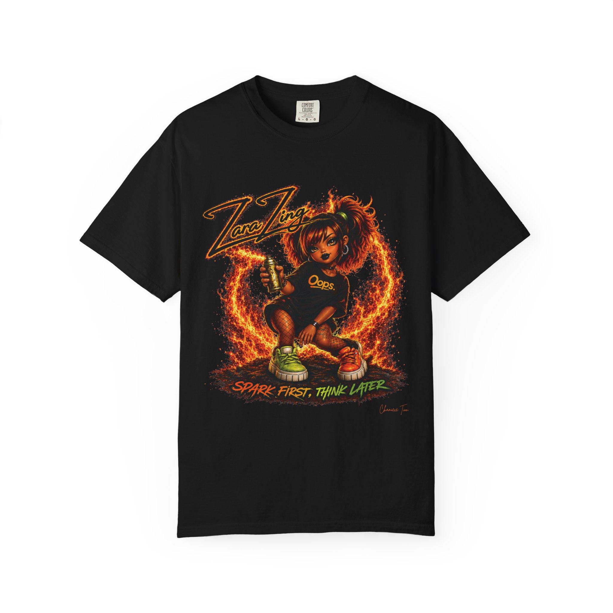 “Zara Zing” Unisex Garment-Dyed T-shirt