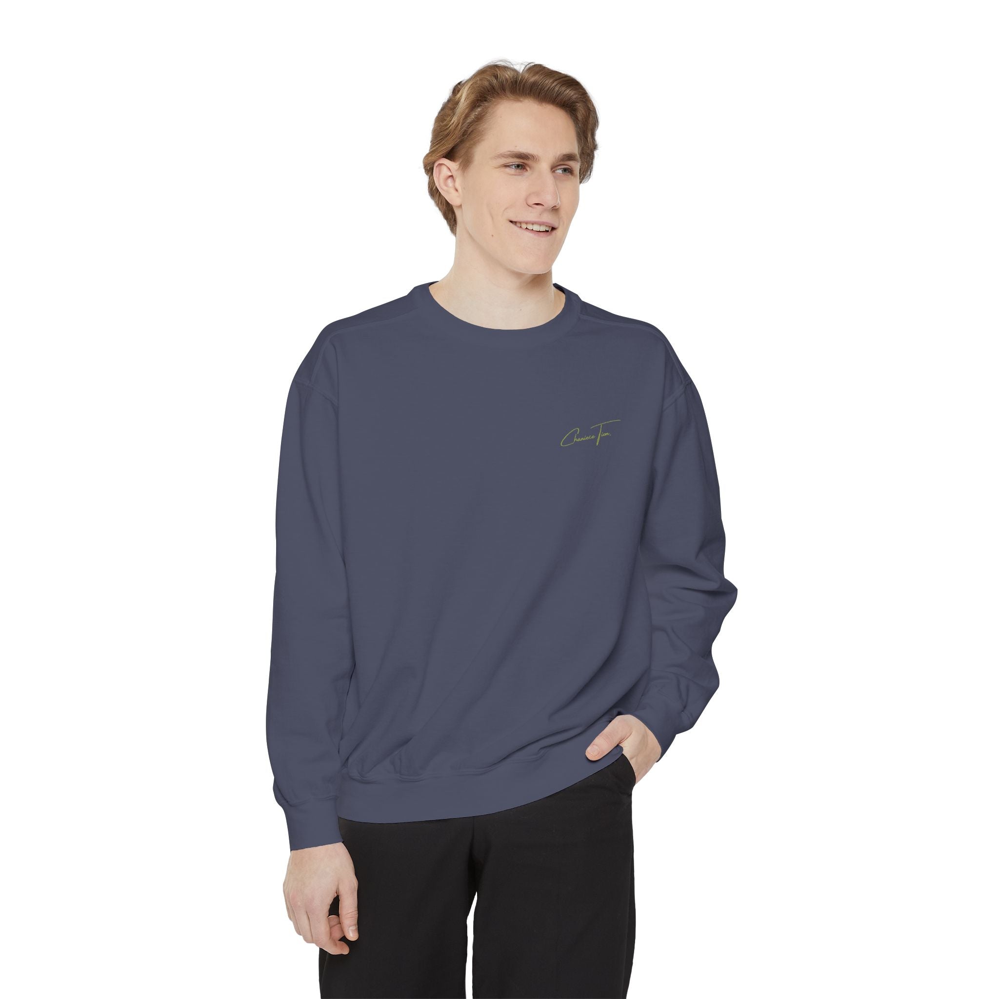 “Mimi Mirage” Unisex Garment-Dyed Sweatshirt