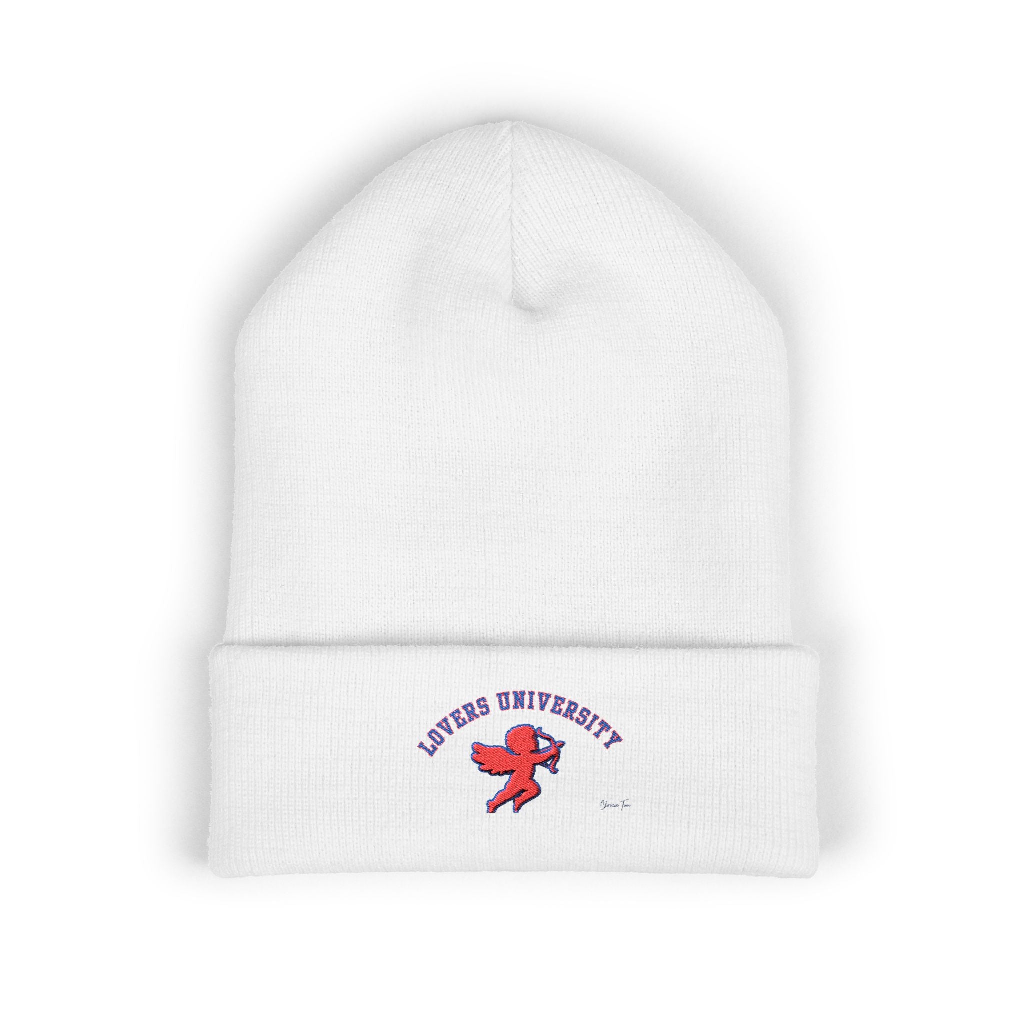 “Lovers University” Classic Cuffed Beanie (Embroidery)