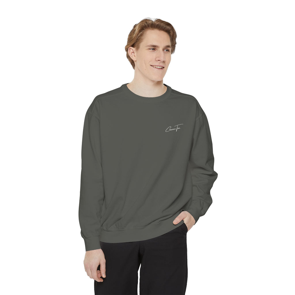 “Blair Frostine” Unisex Garment-Dyed Sweatshirt