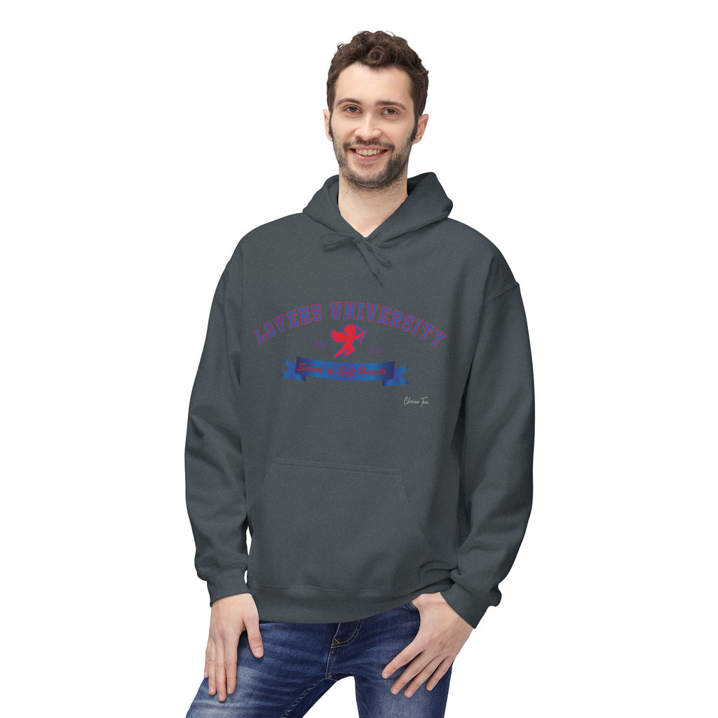 “Lovers University” Unisex Midweight Softstyle Fleece Hoodie