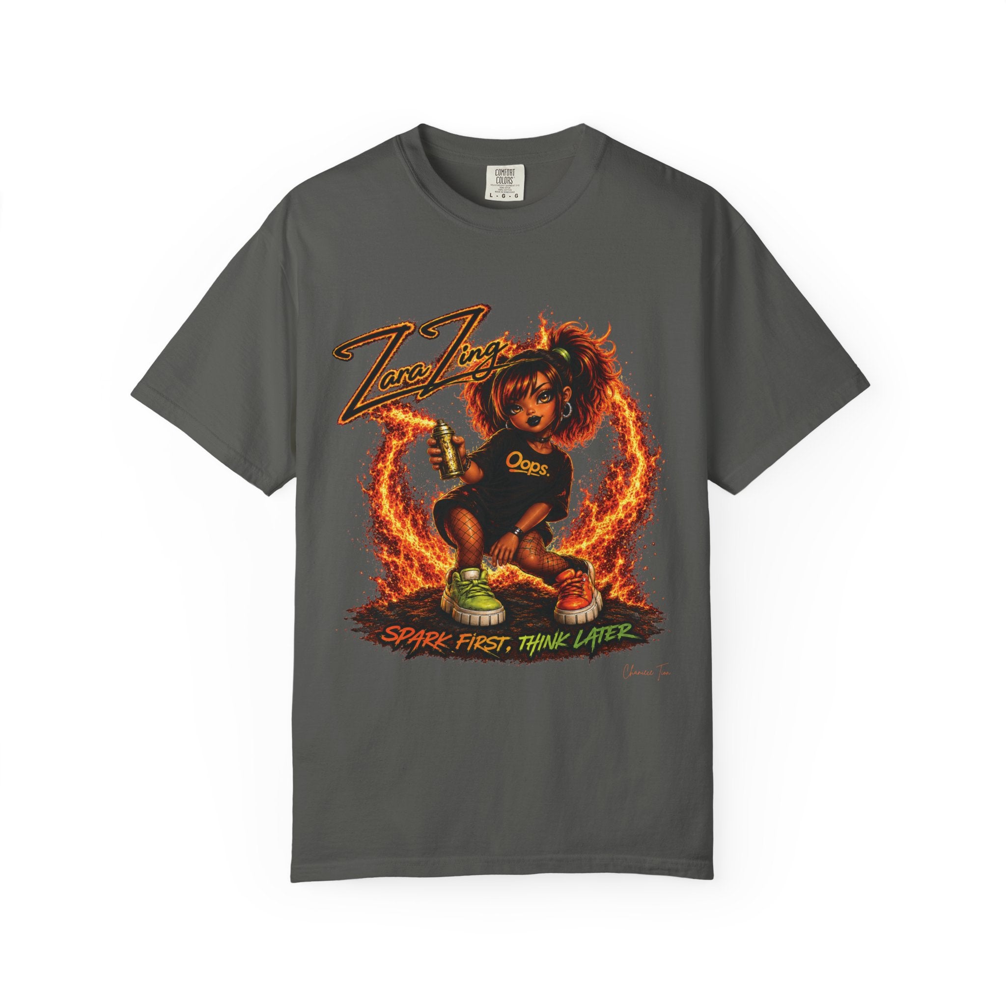 “Zara Zing” Unisex Garment-Dyed T-shirt