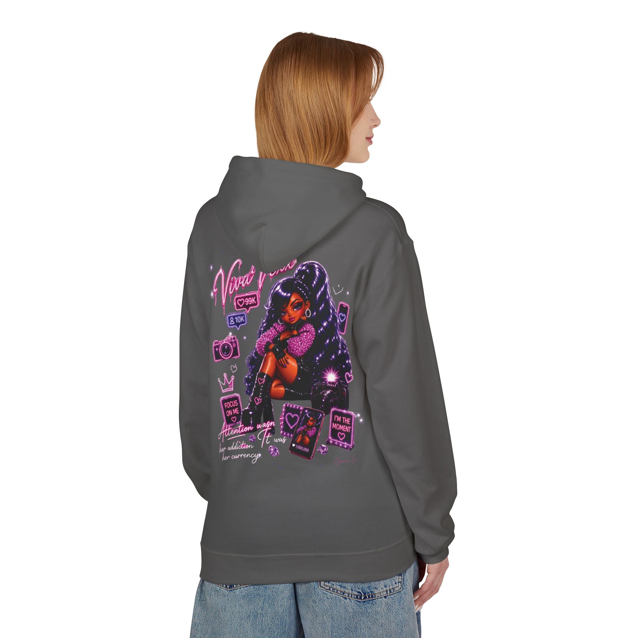 “Viva Vexx” Unisex Midweight Softstyle Fleece Hoodie