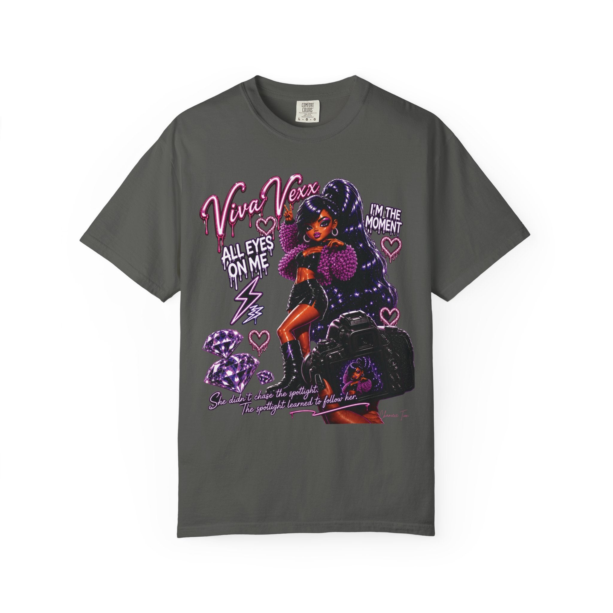 “Viva Vexx” Unisex Garment-Dyed T-shirt