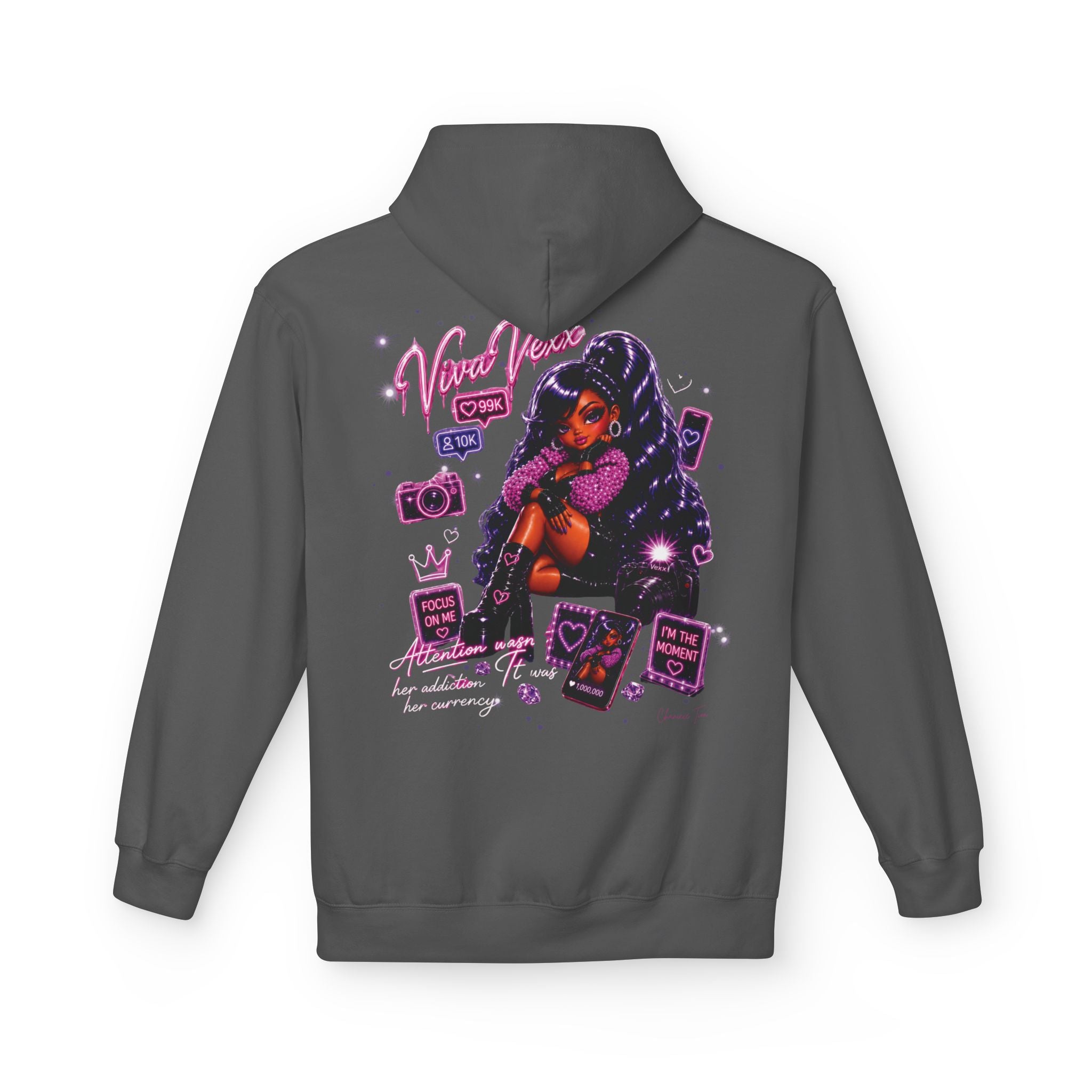“Viva Vexx” Unisex Midweight Softstyle Fleece Hoodie