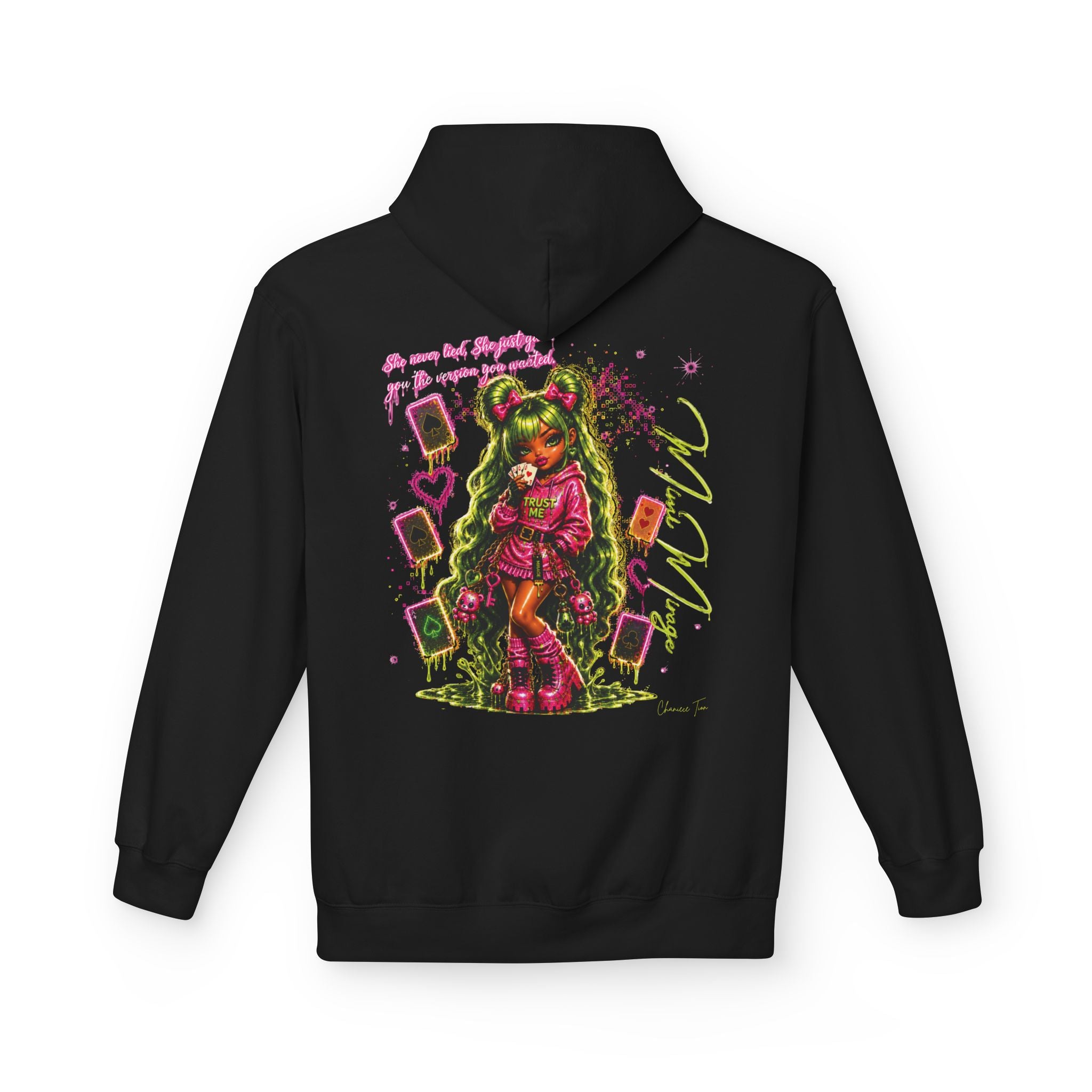 “Mimi Mirage” Unisex Midweight Softstyle Fleece Hoodie