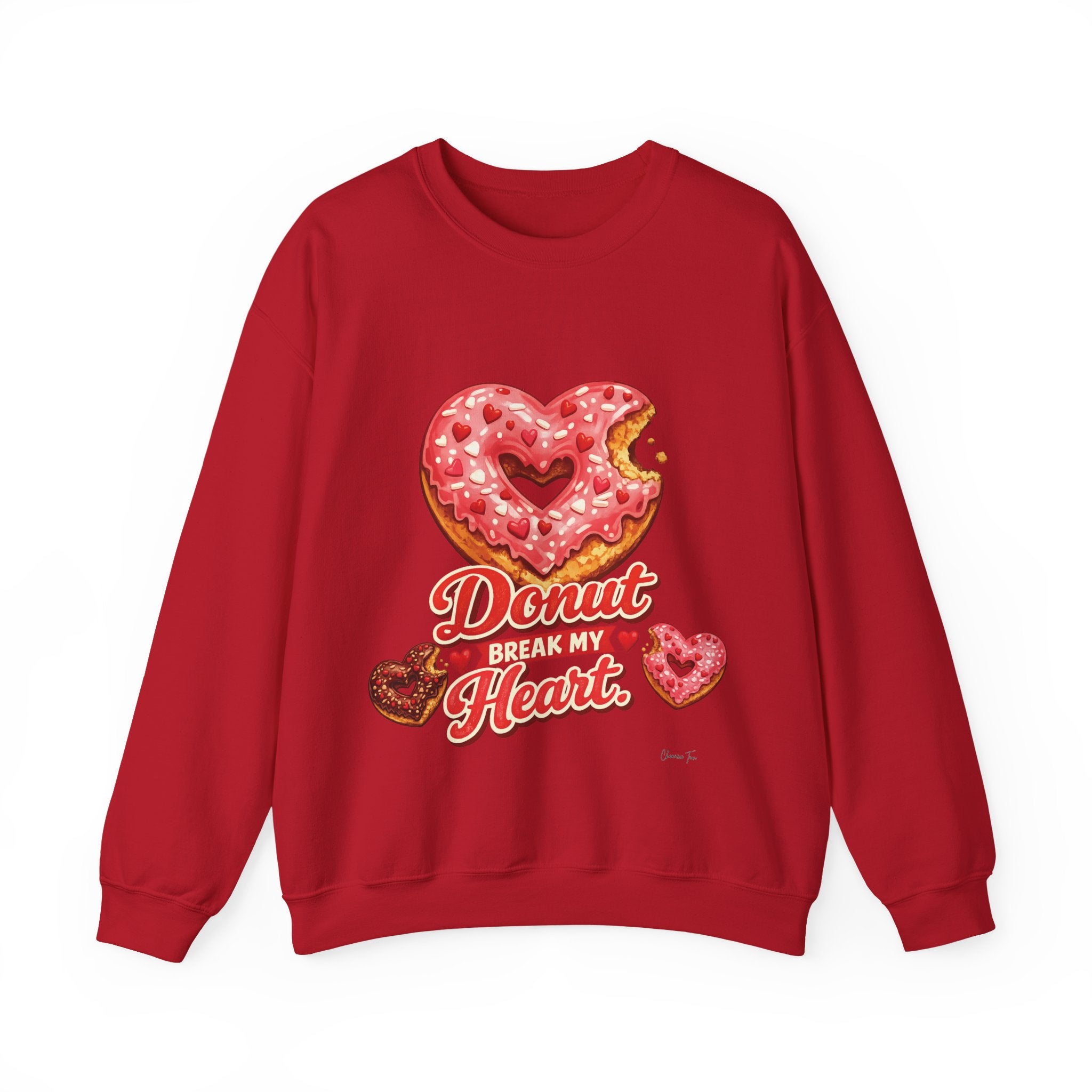 “Donut Break My Heart” Unisex Heavy Blend™ Crewneck Sweatshirt