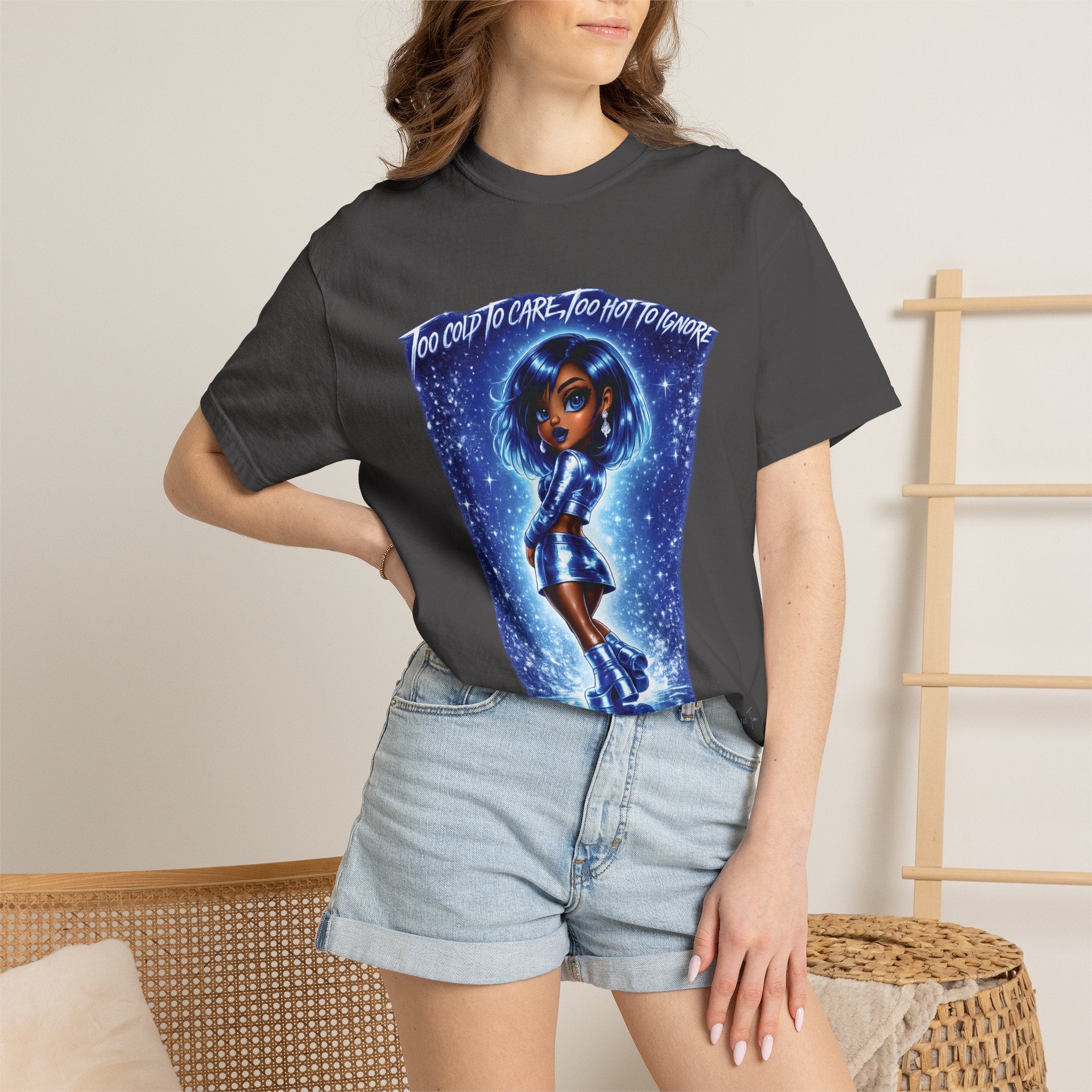 “Blair Frostine” Unisex Garment-Dyed T-shirt