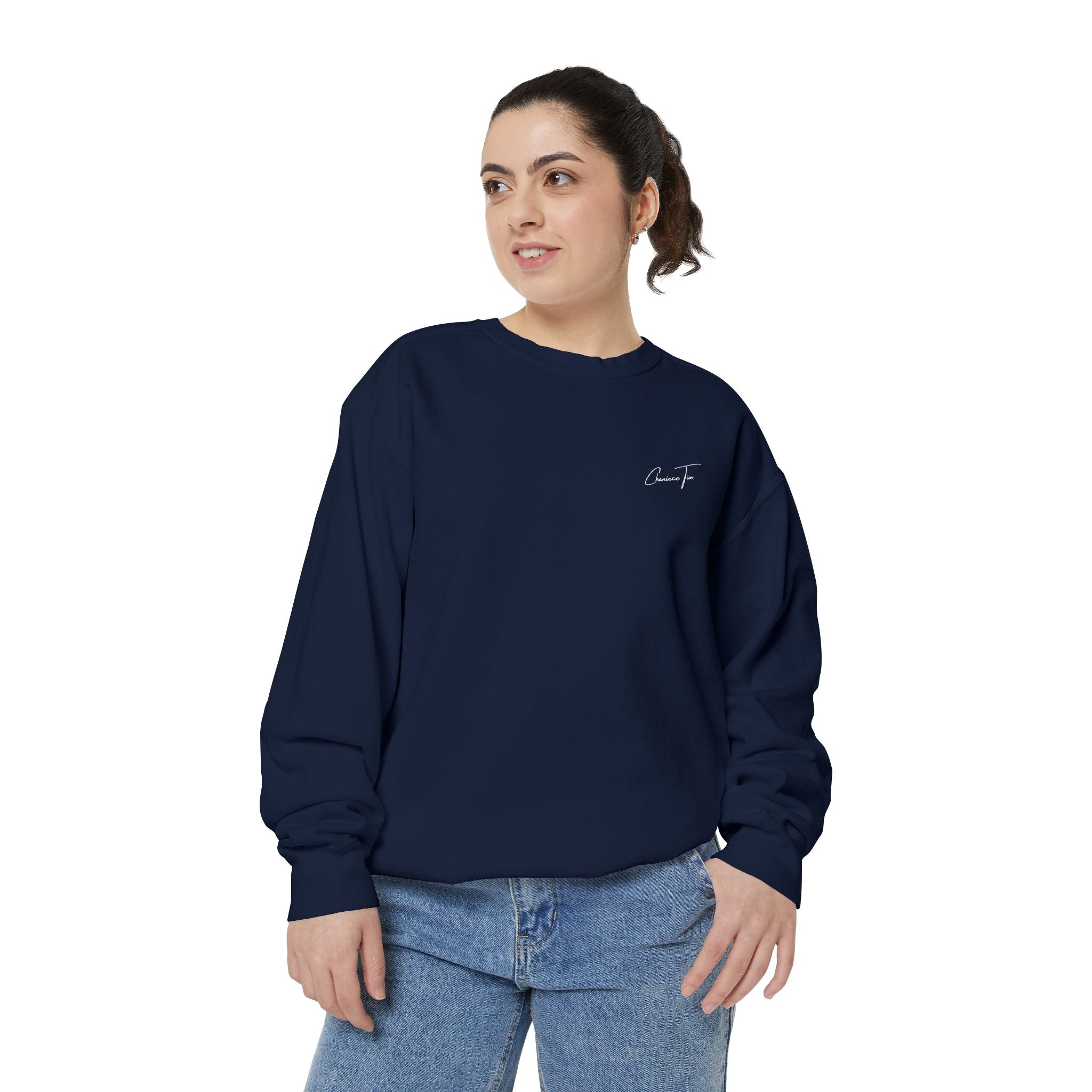 “Blair Frostine” Unisex Garment-Dyed Sweatshirt