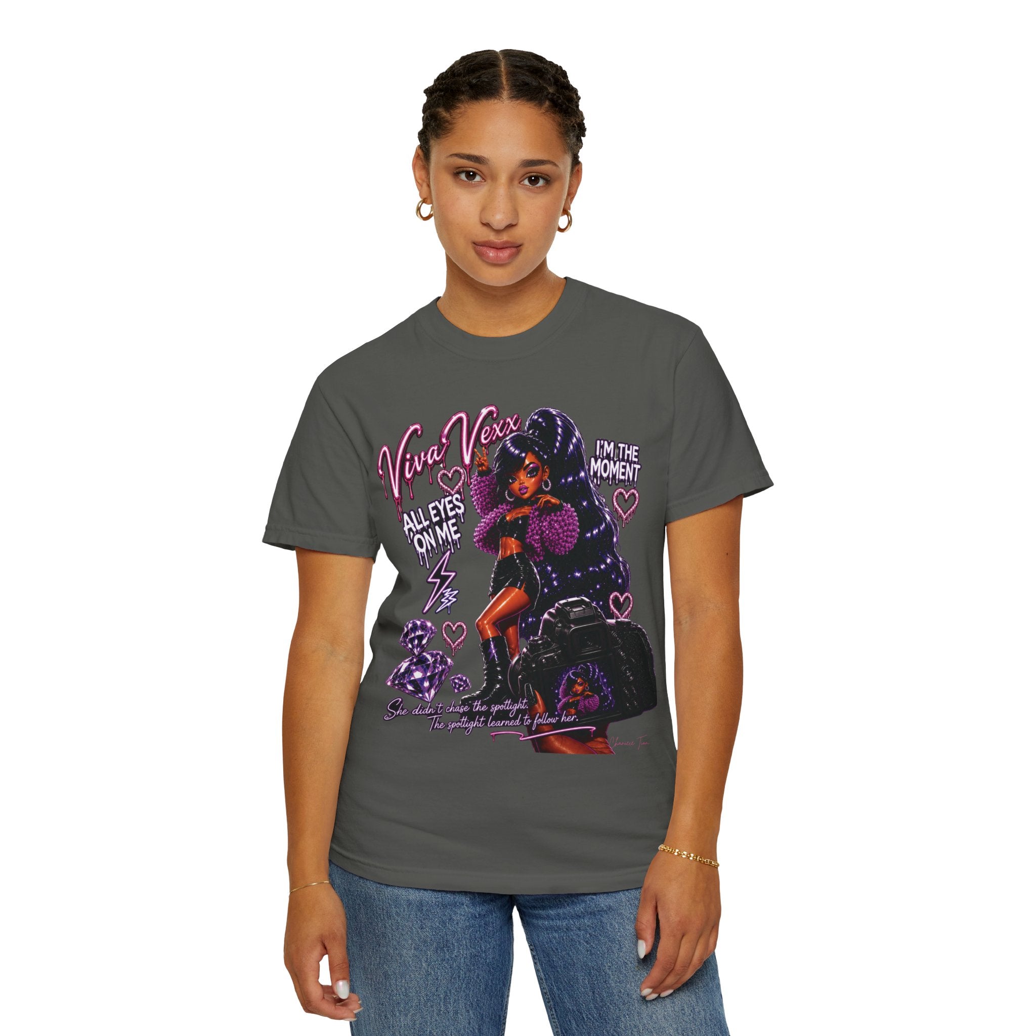 “Viva Vexx” Unisex Garment-Dyed T-shirt