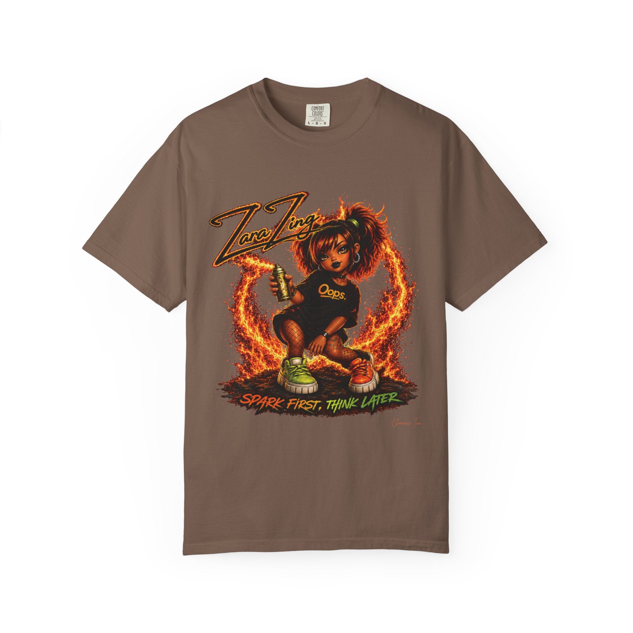 “Zara Zing” Unisex Garment-Dyed T-shirt