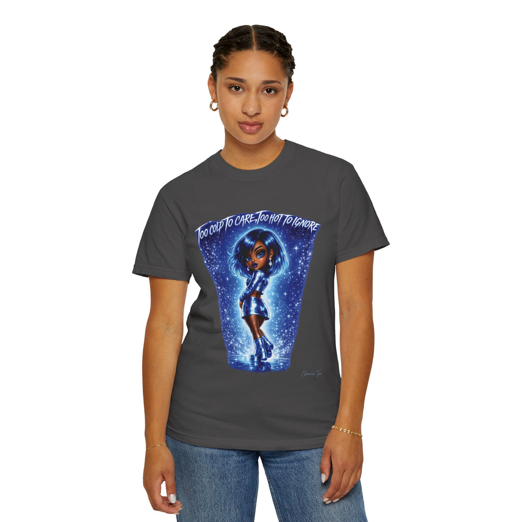 “Blair Frostine” Unisex Garment-Dyed T-shirt