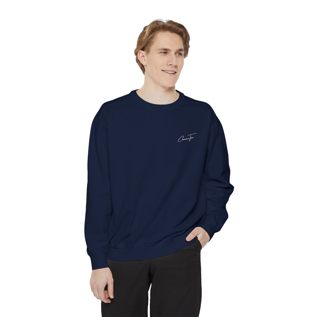 “Blair Frostine” Unisex Garment-Dyed Sweatshirt