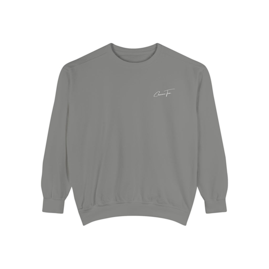 “Blair Frostine” Unisex Garment-Dyed Sweatshirt